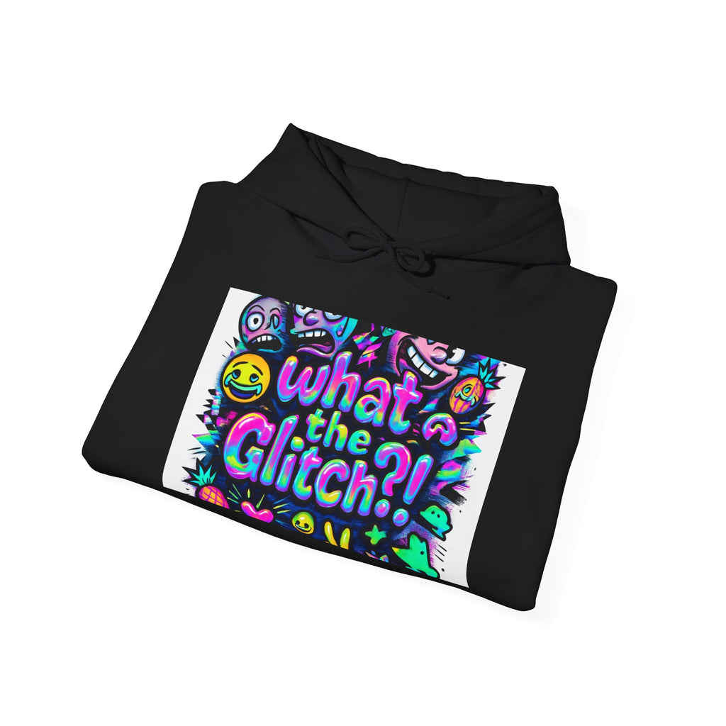 "What the Glitch" - Unisex Heavy Blend™ Hooded Sweatshirt
