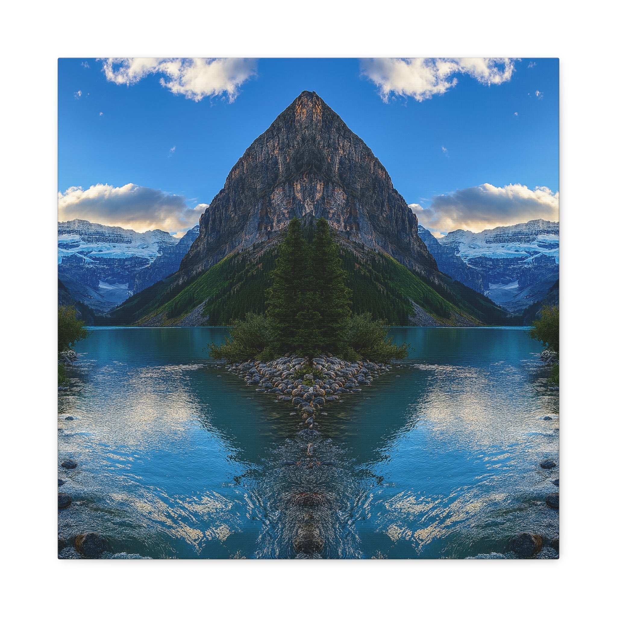 "Glacial Reflections" – Gallery Canvas Print