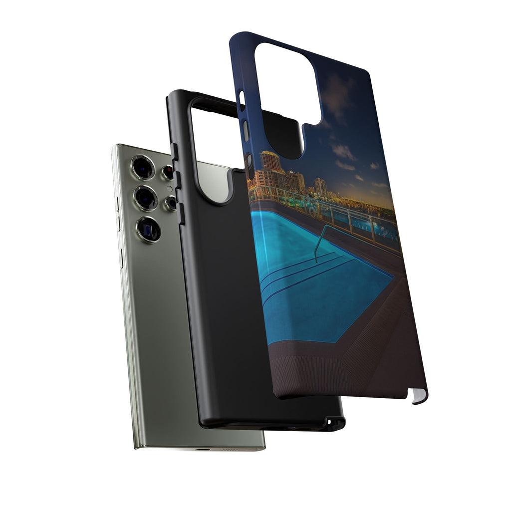 "Skyline Reflections" – Printed Phone Case