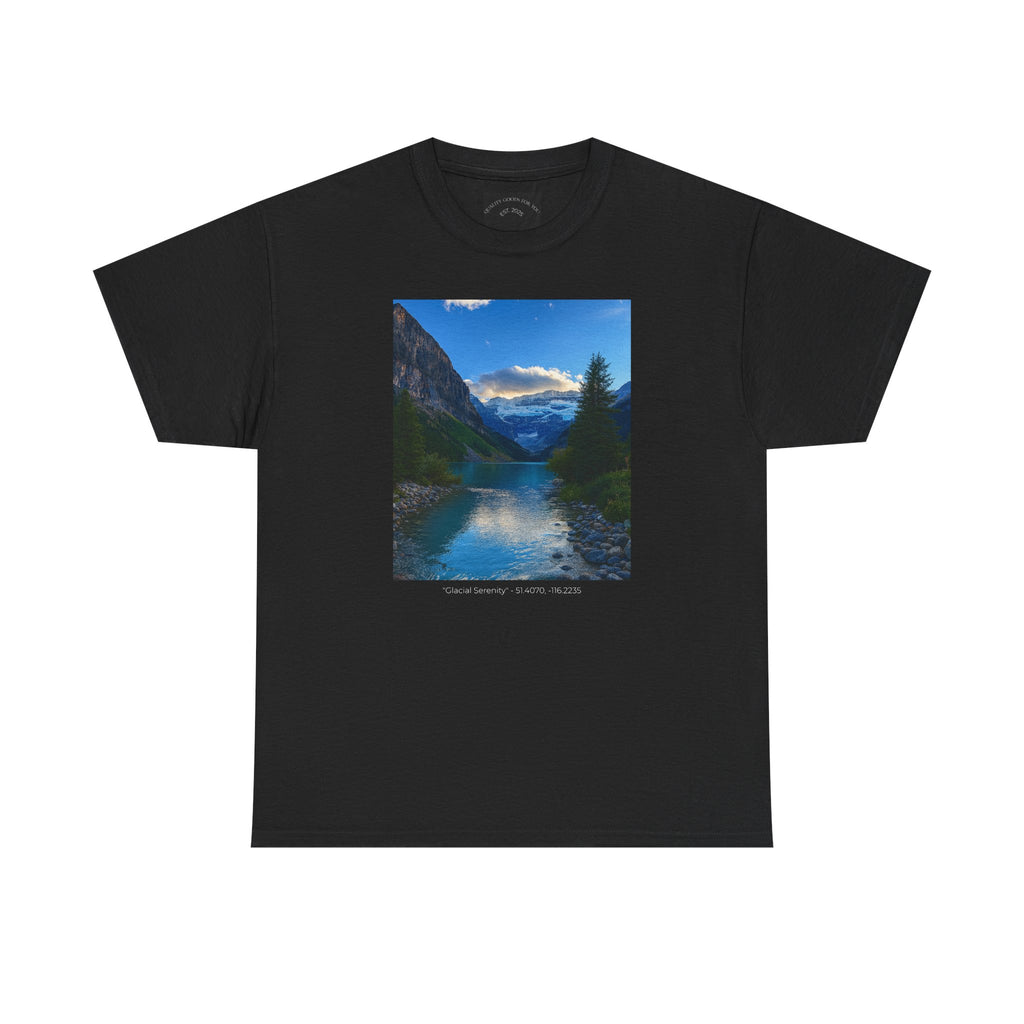 “Glacial Serenity” – Luxe T-Shirt
