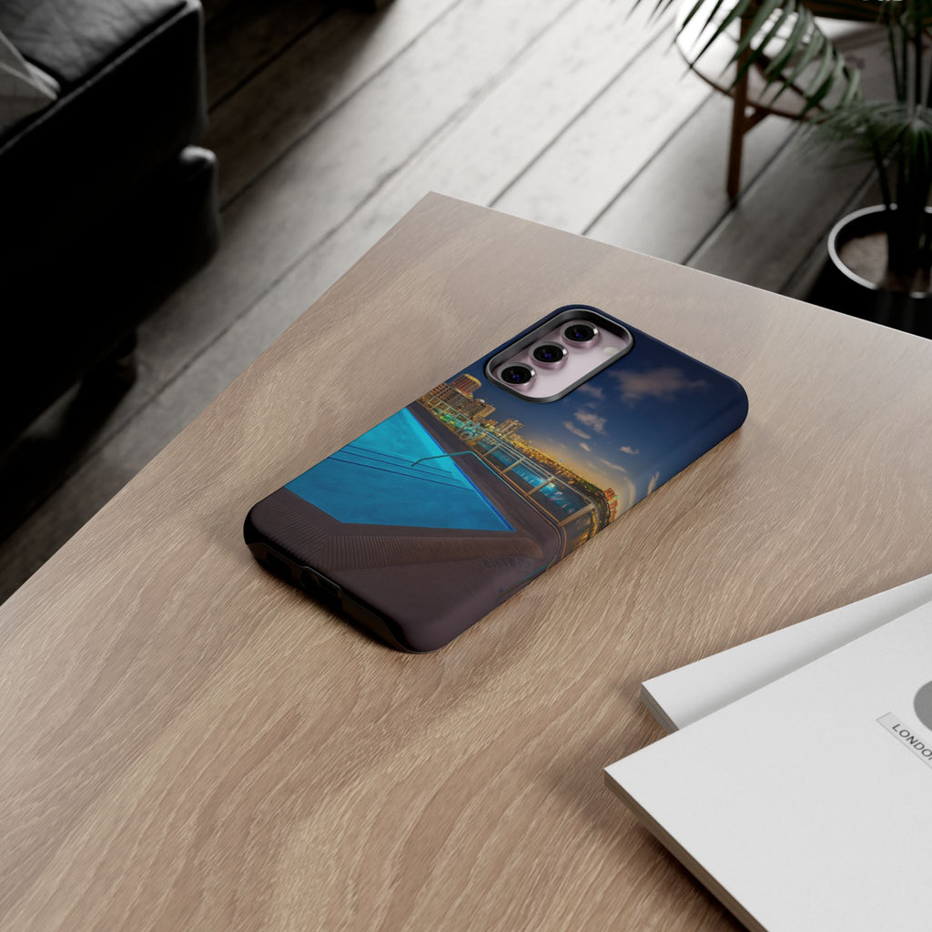"Skyline Reflections" – Printed Phone Case
