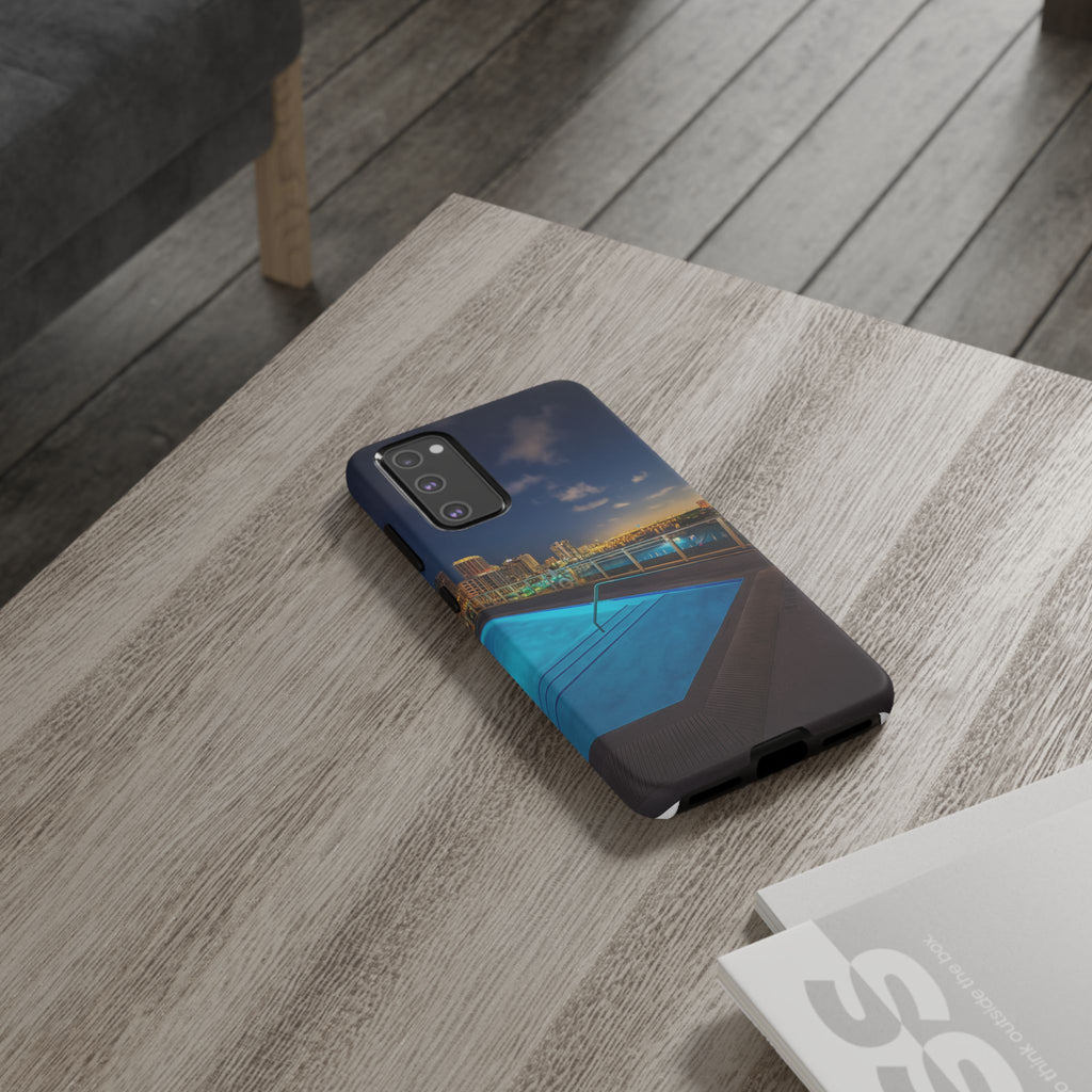 "Skyline Reflections" – Printed Phone Case