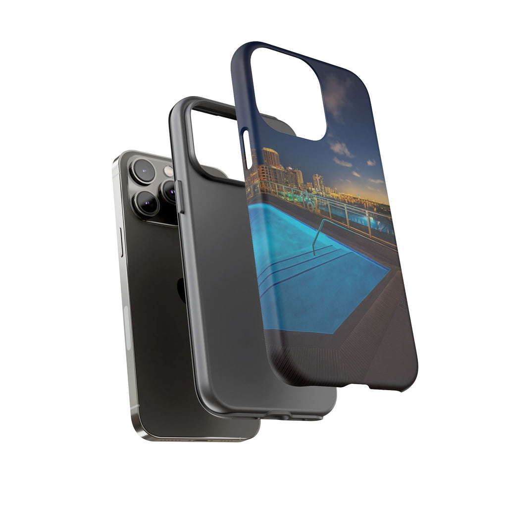 "Skyline Reflections" – Printed Phone Case