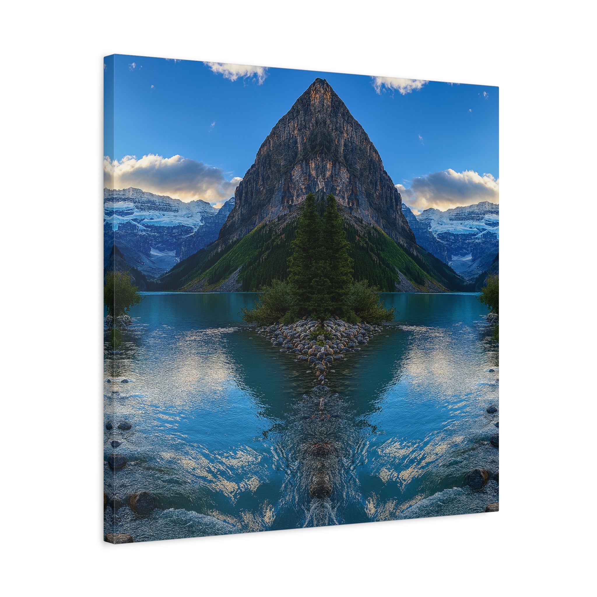 "Glacial Reflections" – Gallery Canvas Print