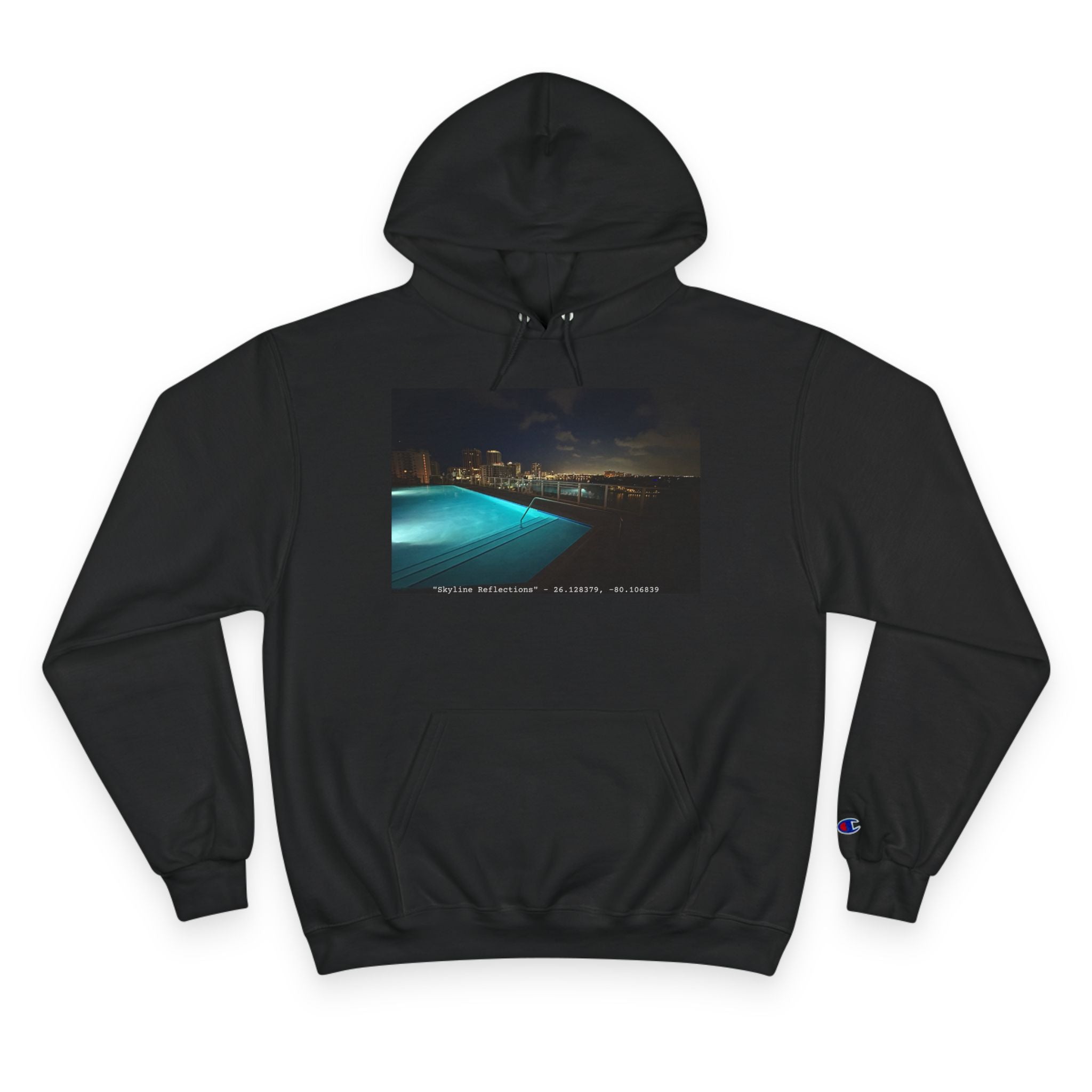 "Skyline Reflections" – Champion Edition Hoodie