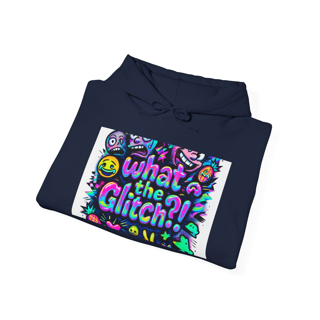 "What the Glitch" - Unisex Heavy Blend™ Hooded Sweatshirt
