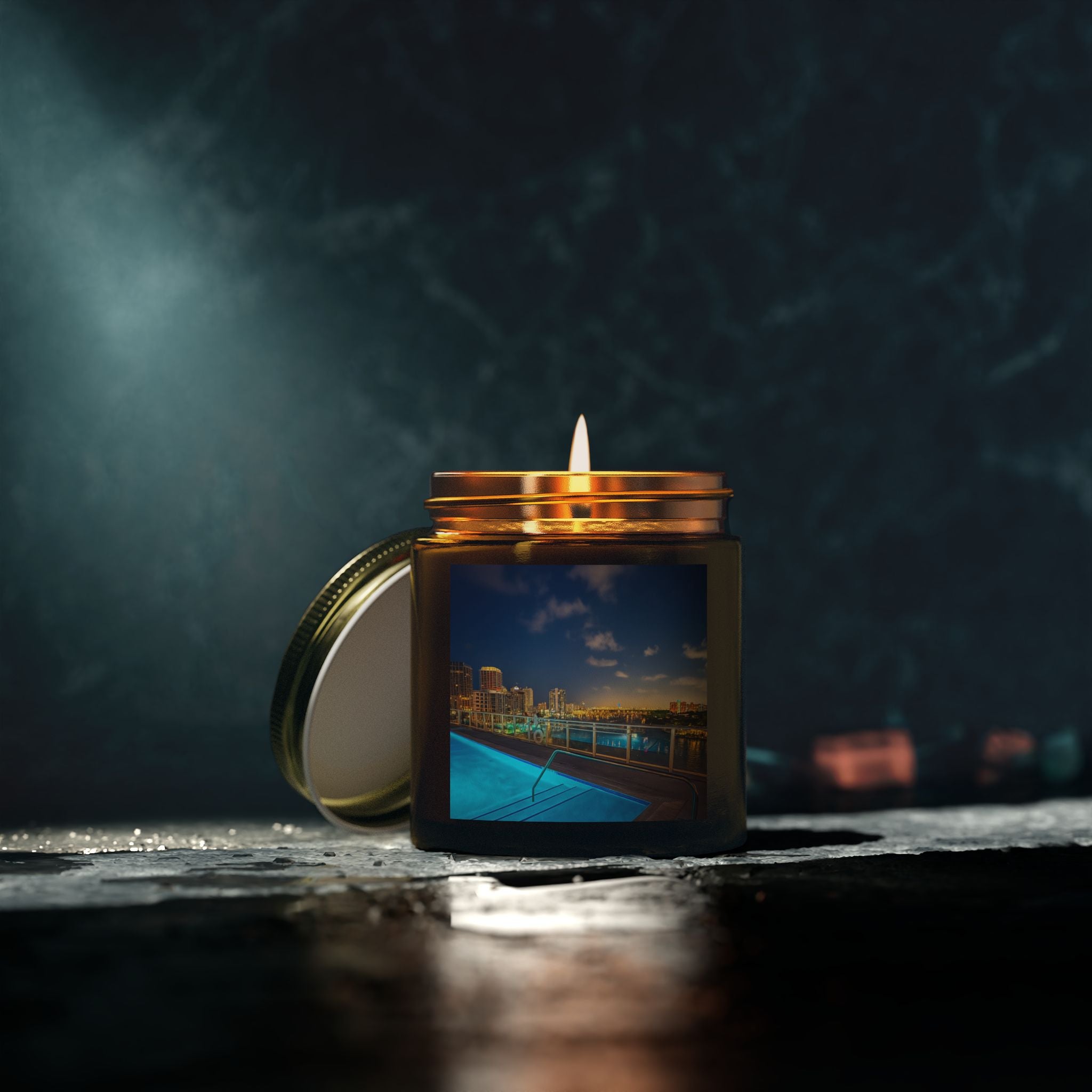"Skyline Reflections" - Drift Candle