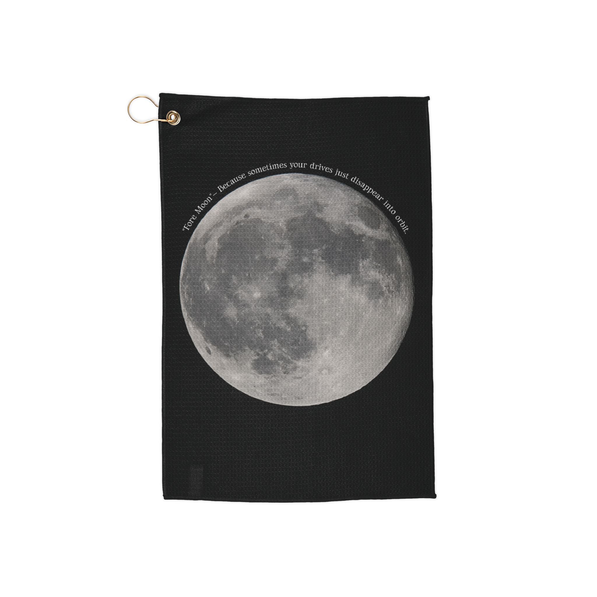"Fore Moon" – Golf Towel