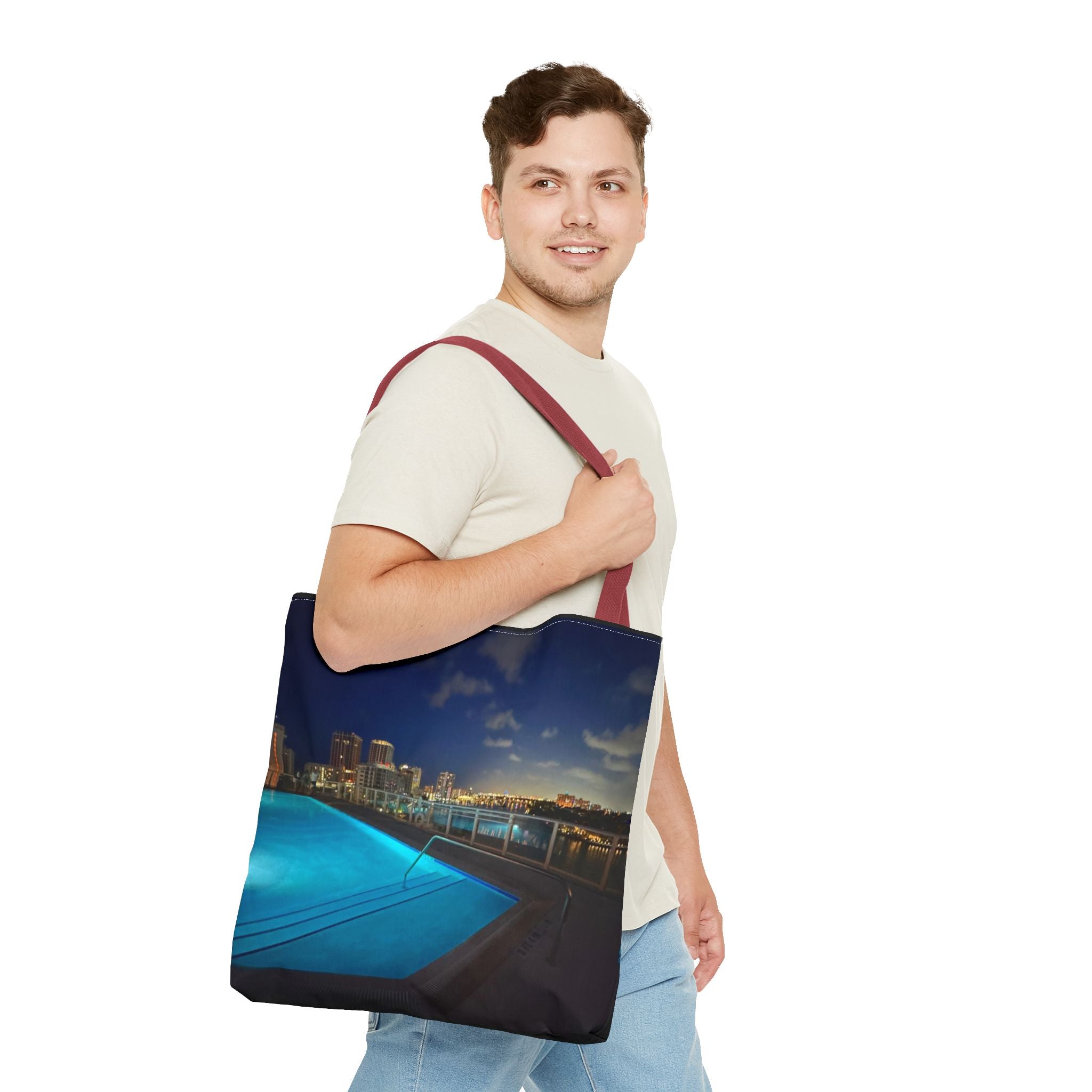 "Skyline Reflections" – Tote