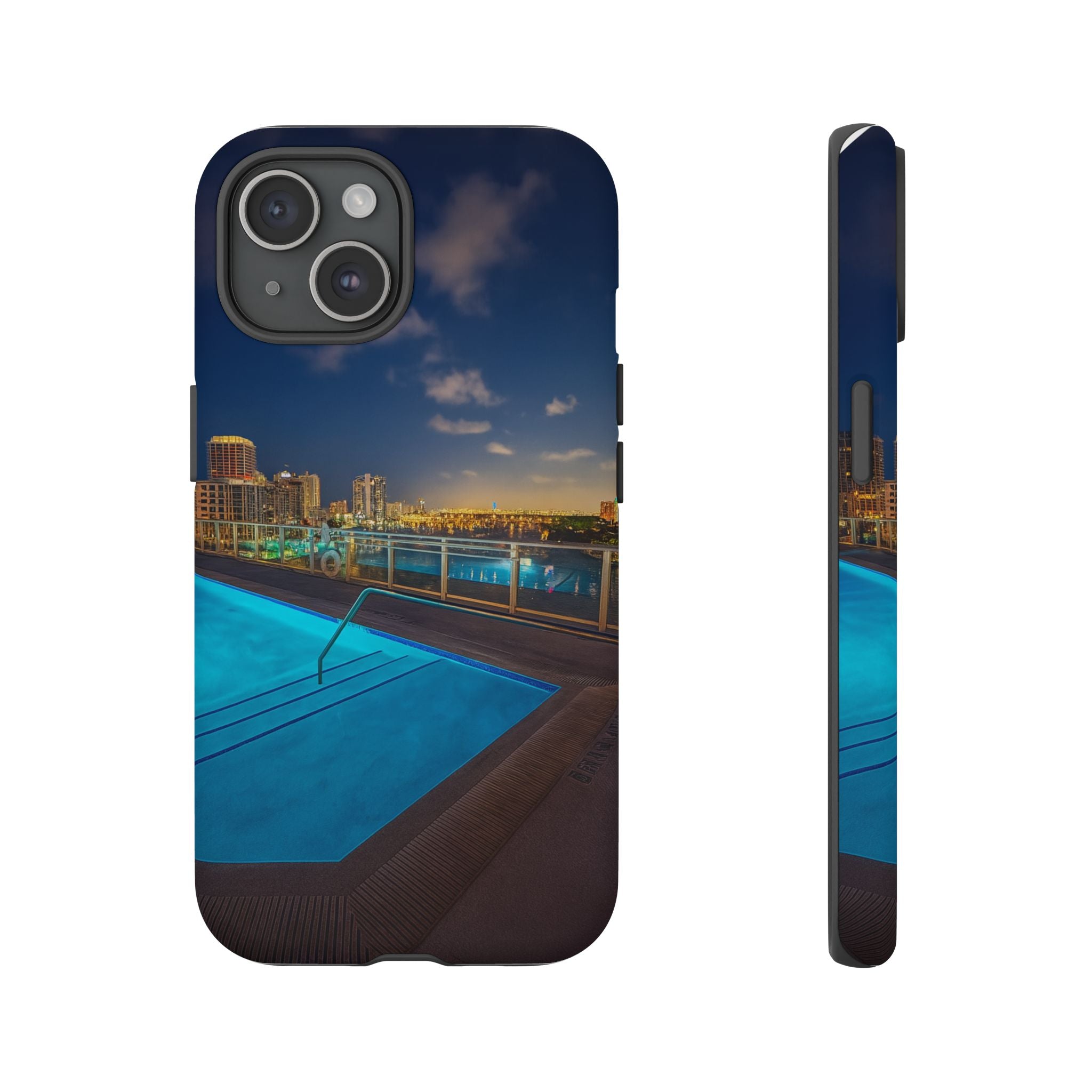 "Skyline Reflections" – Printed Phone Case