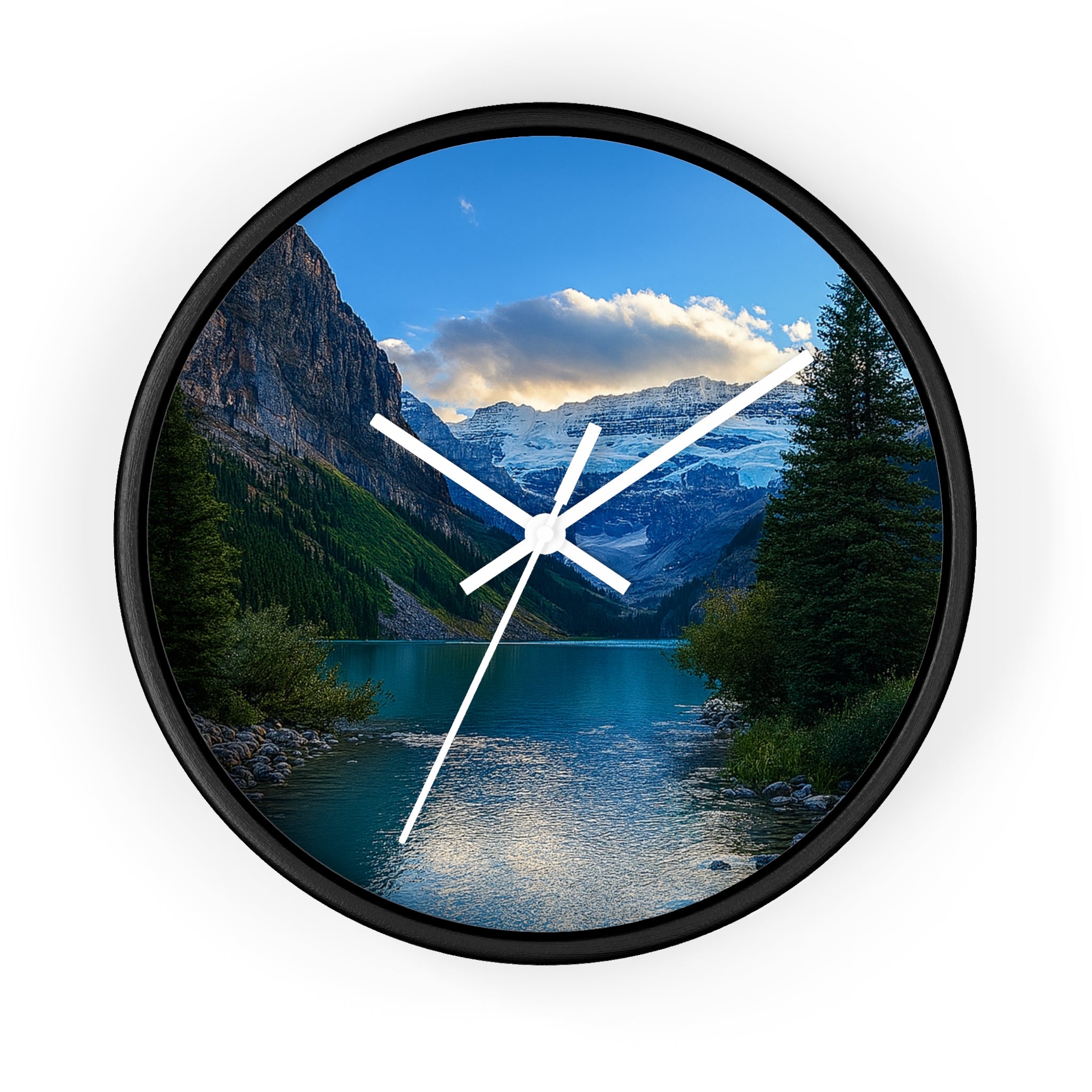 "Glacial Serenity" – Art Wall Clock