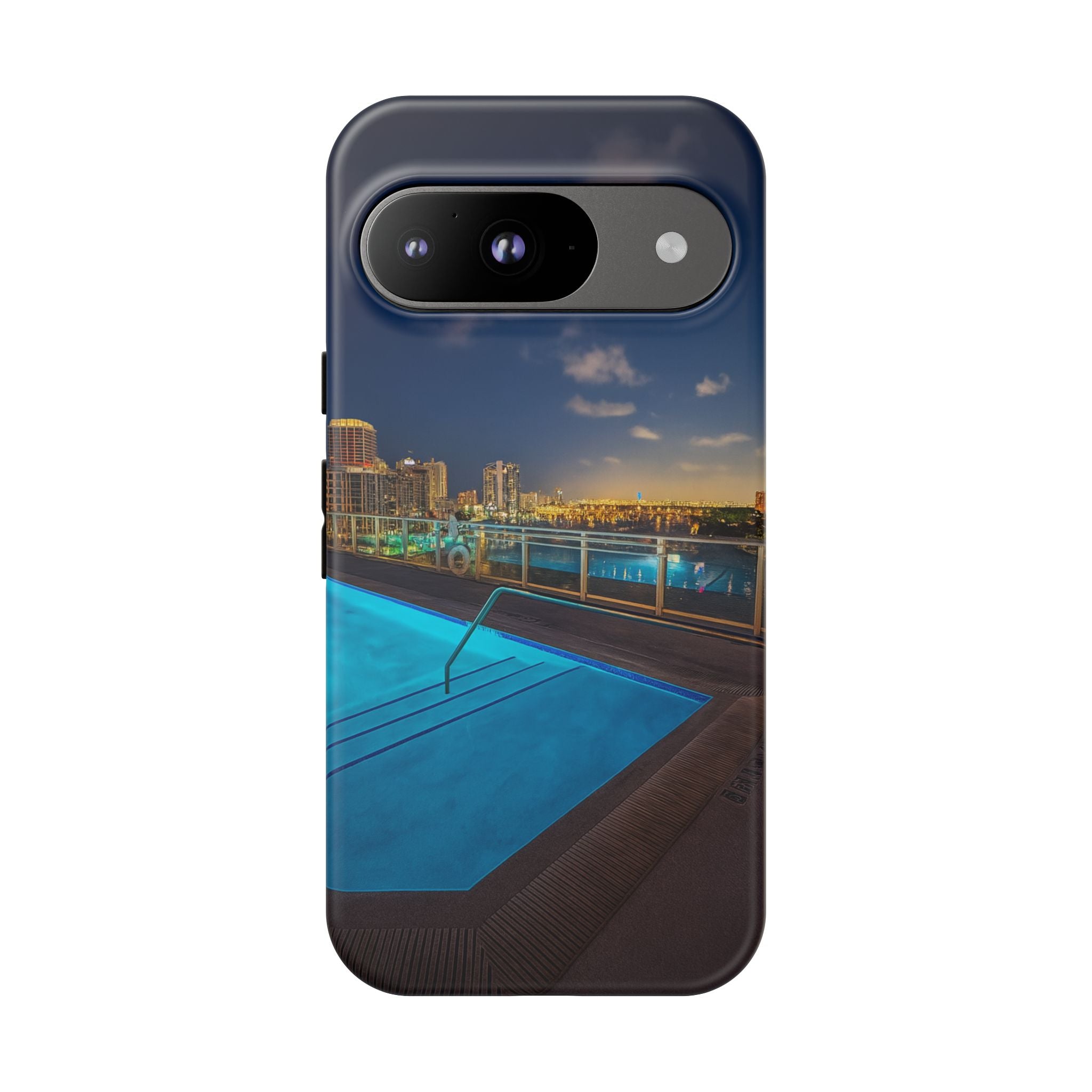 "Skyline Reflections" – Printed Phone Case