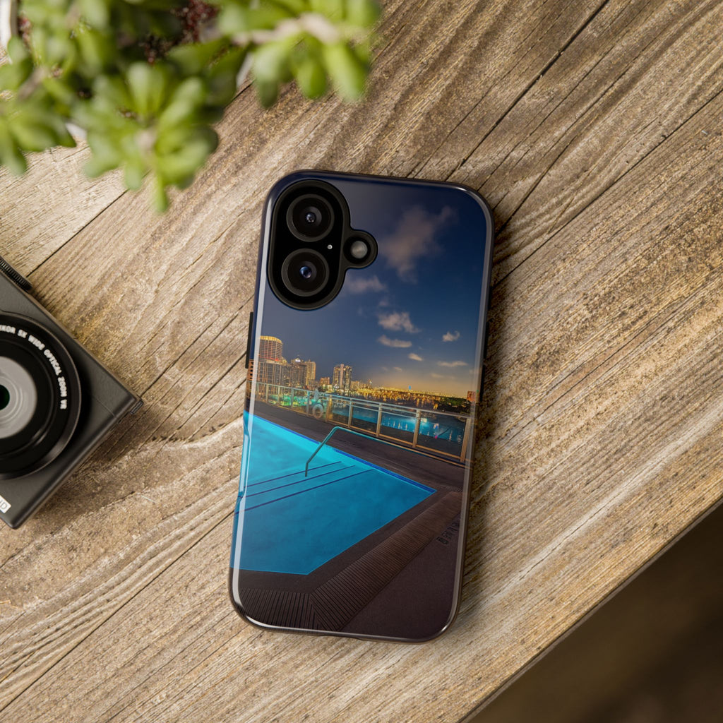 "Skyline Reflections" – Printed Phone Case