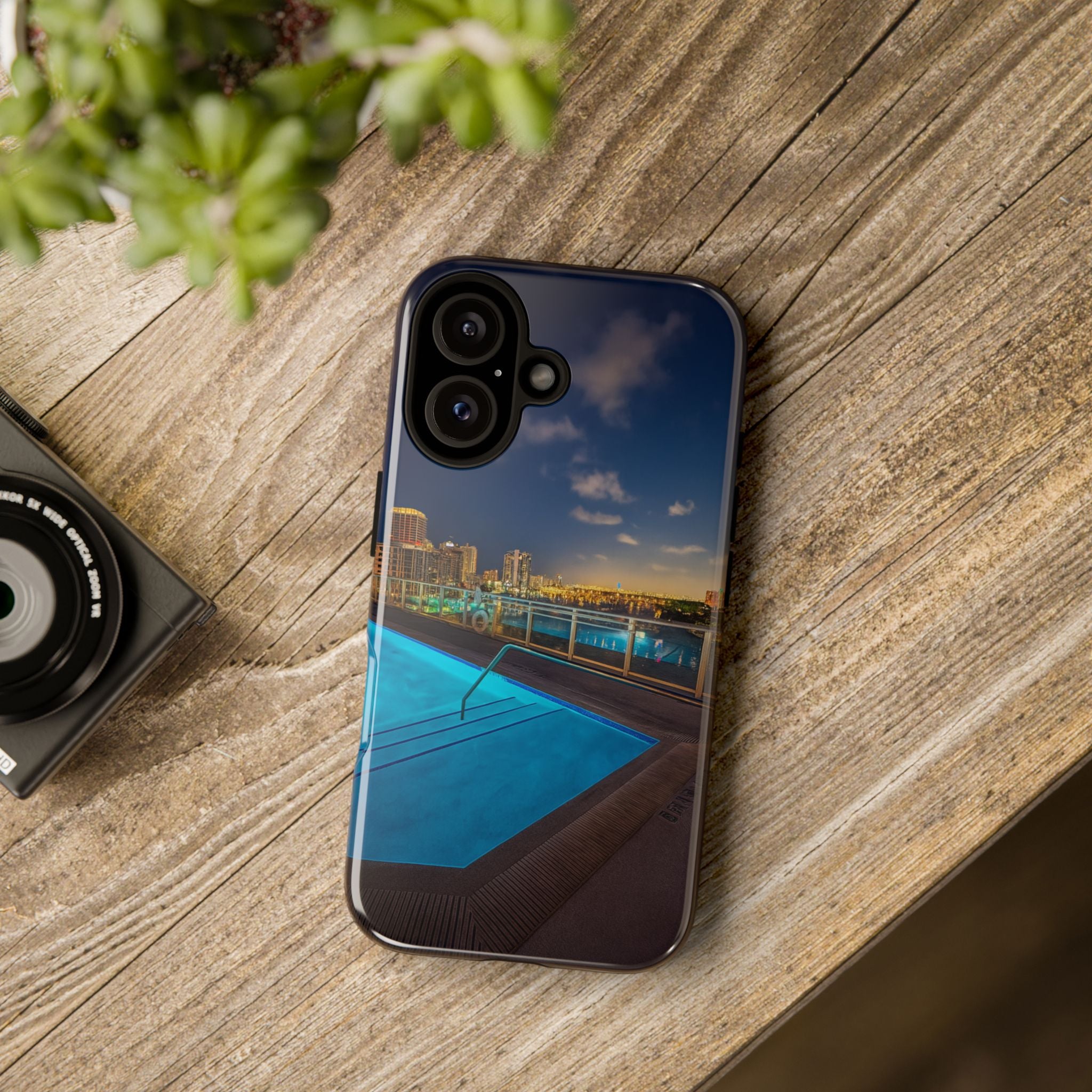 "Skyline Reflections" – Printed Phone Case