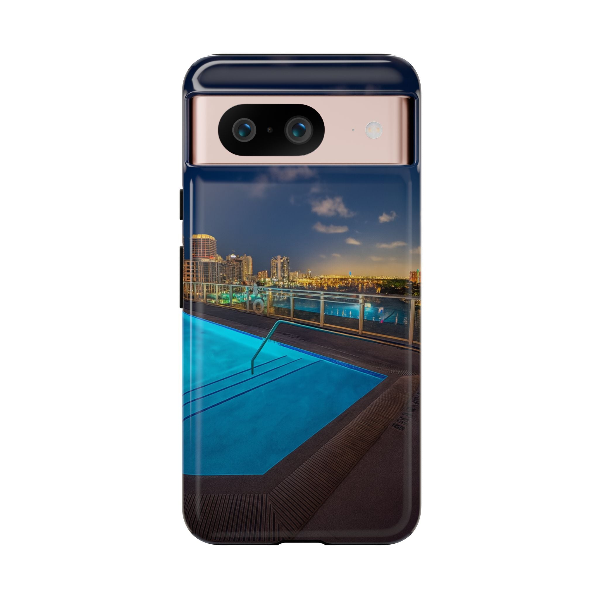 "Skyline Reflections" – Printed Phone Case