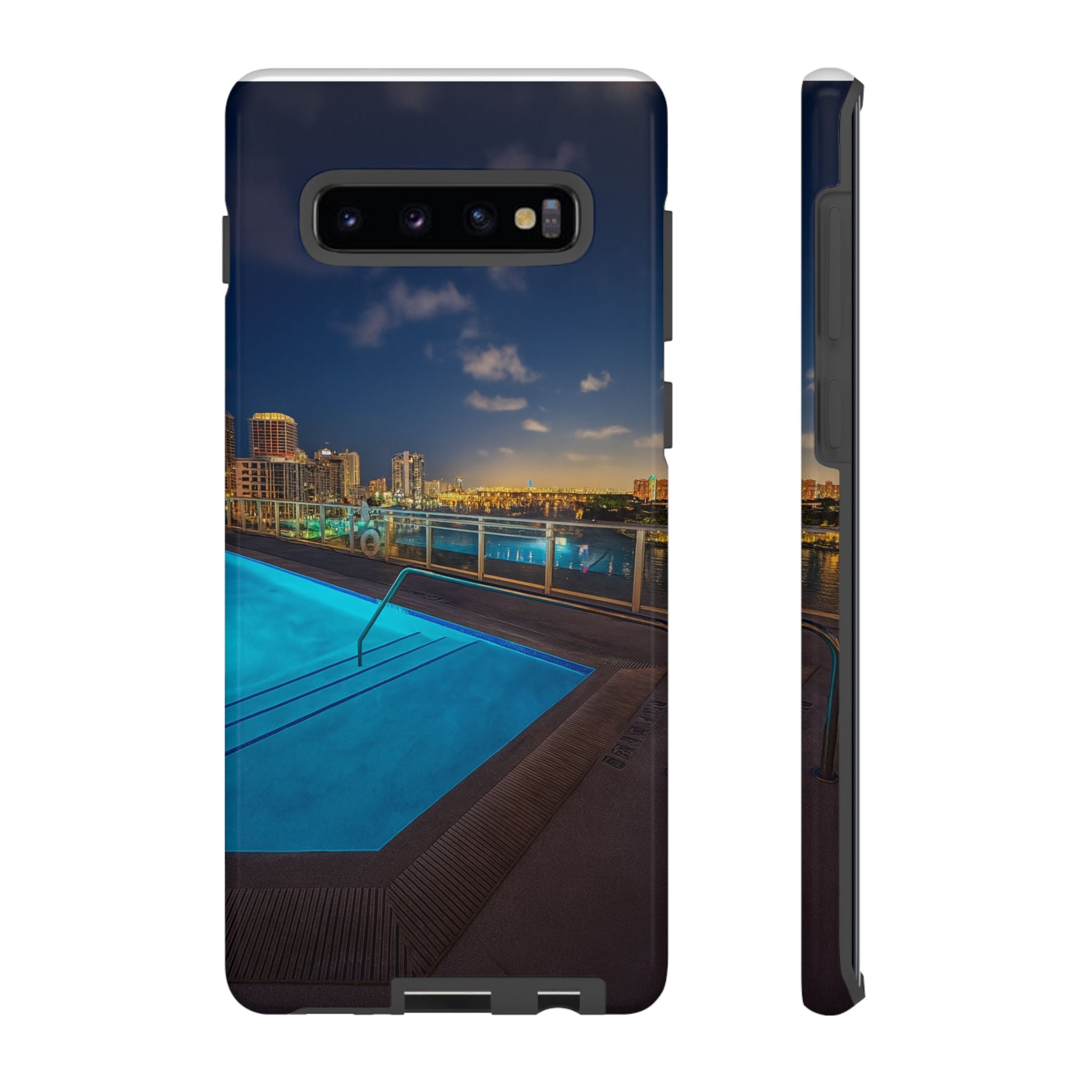 "Skyline Reflections" – Printed Phone Case