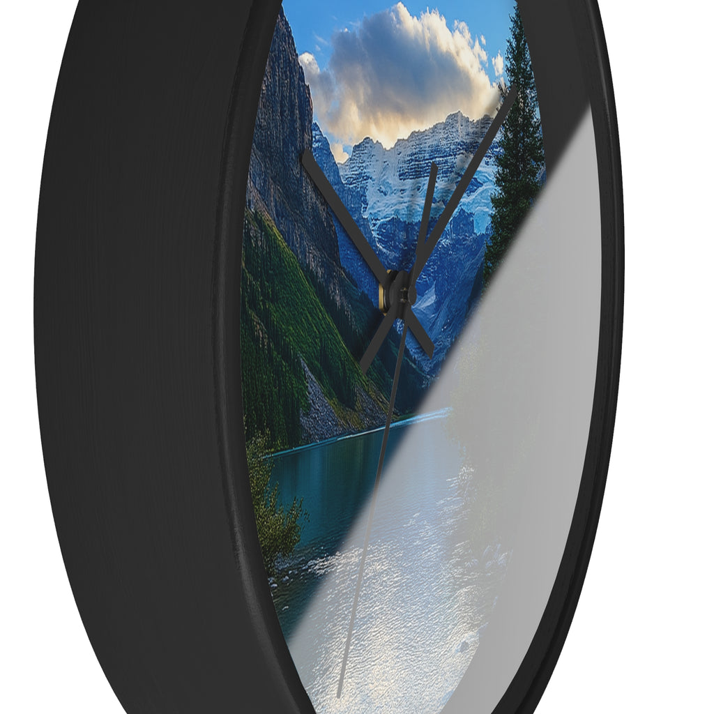 "Glacial Serenity" – Art Wall Clock