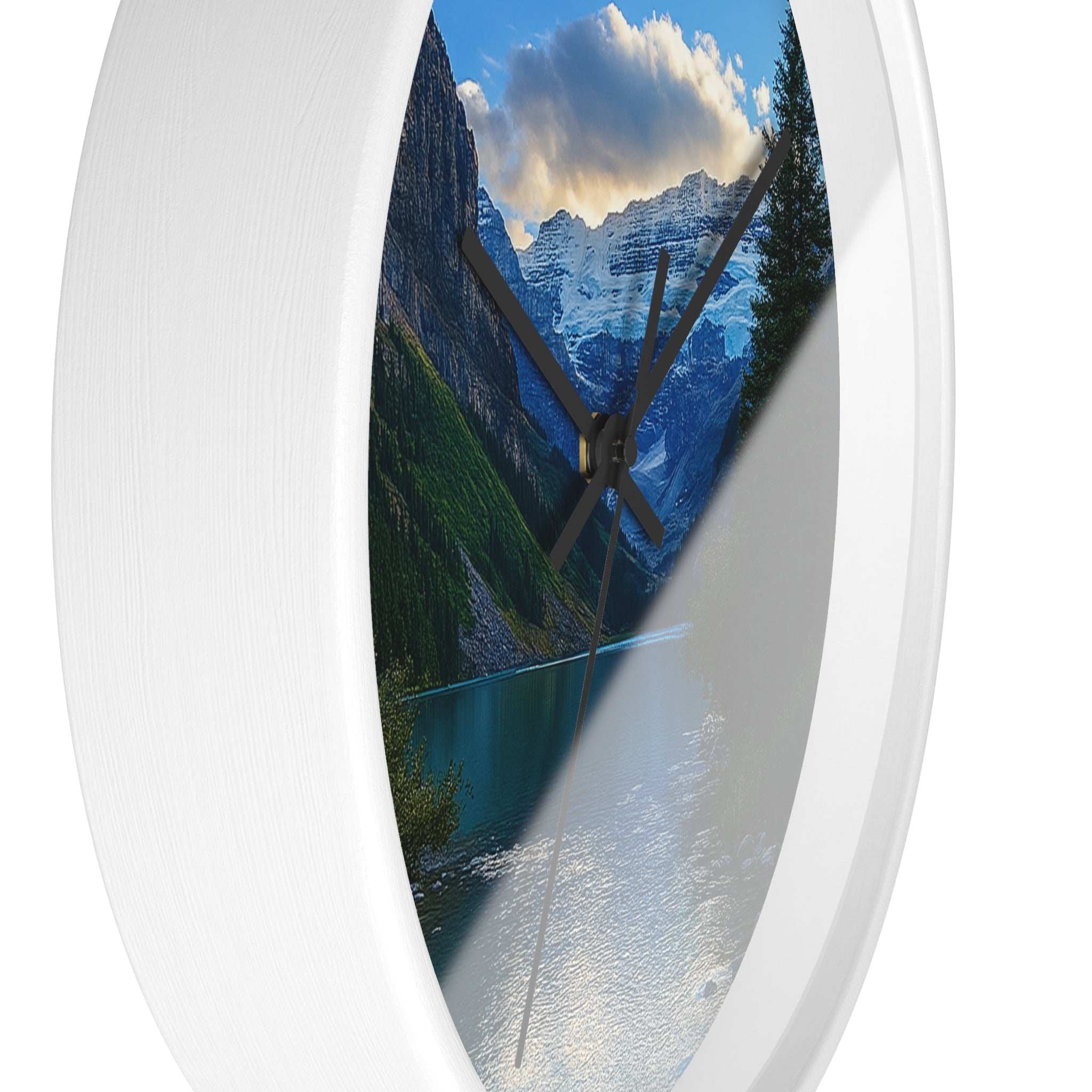 "Glacial Serenity" – Art Wall Clock