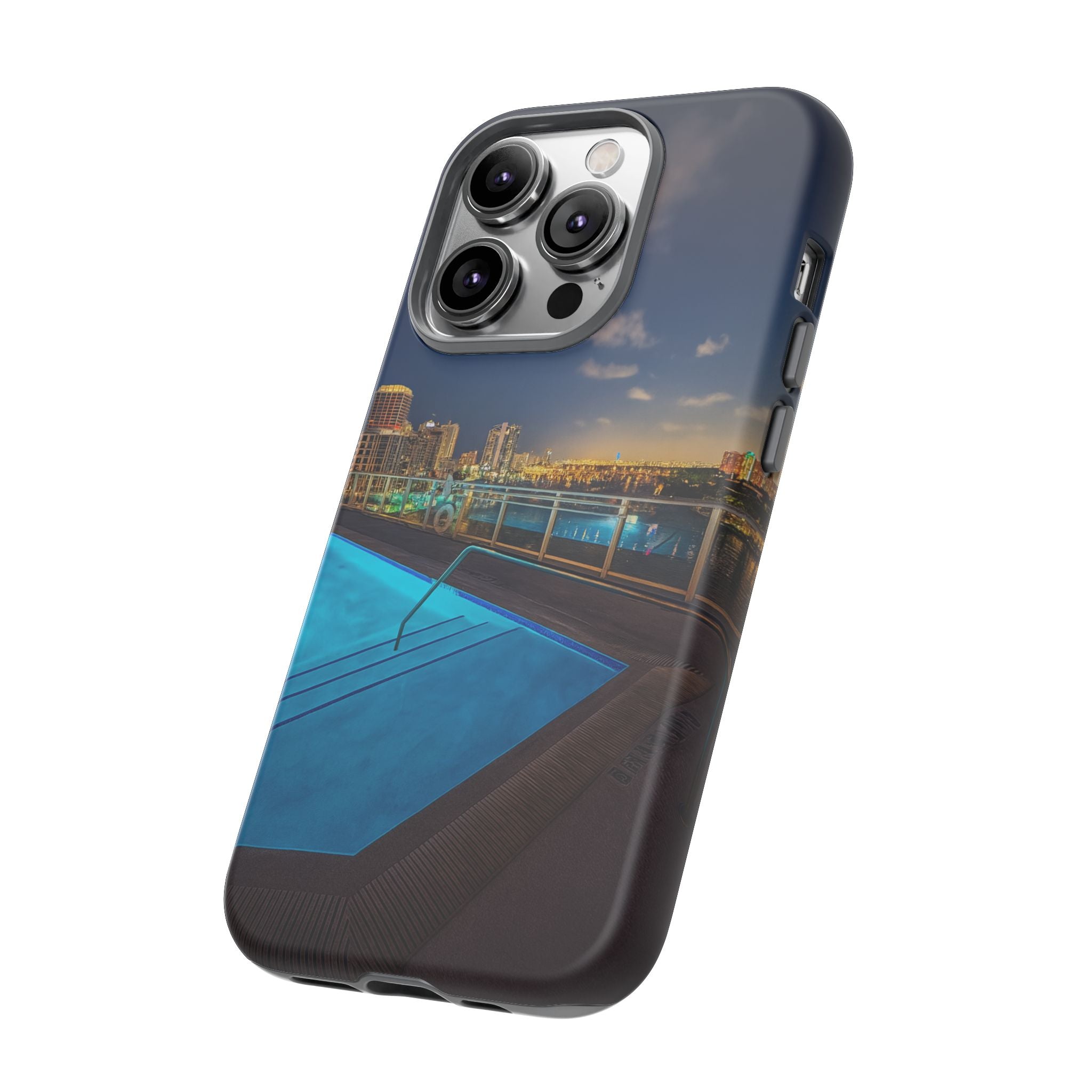 "Skyline Reflections" – Printed Phone Case
