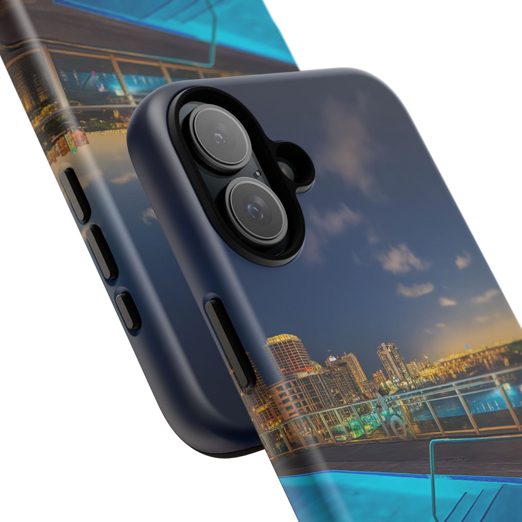 "Skyline Reflections" – Printed Phone Case
