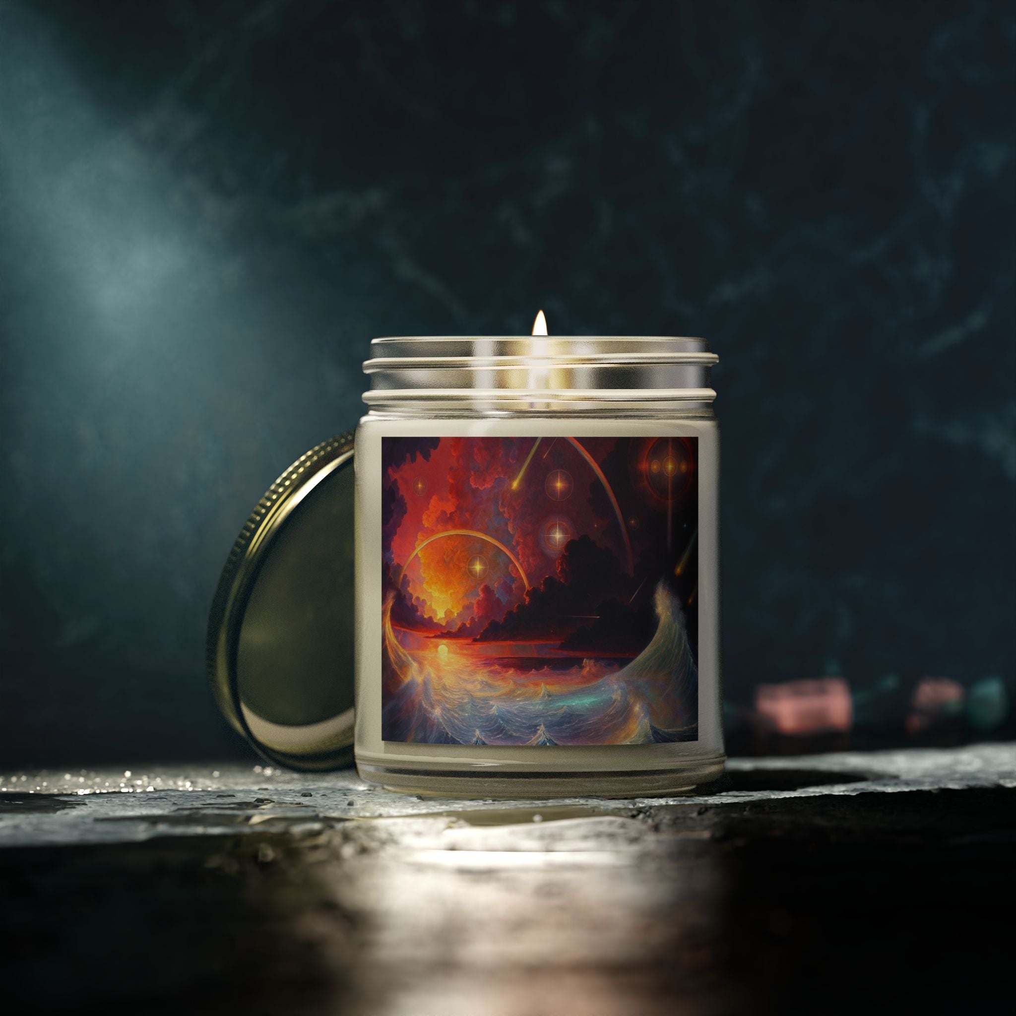 "Celestial Tides" – Drift Candle