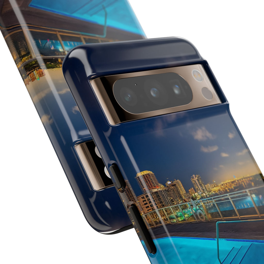 "Skyline Reflections" – Printed Phone Case