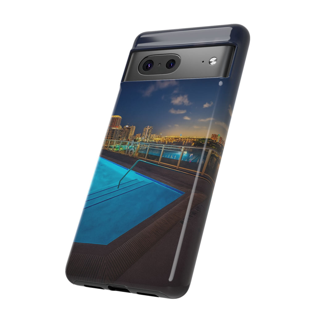 "Skyline Reflections" – Printed Phone Case