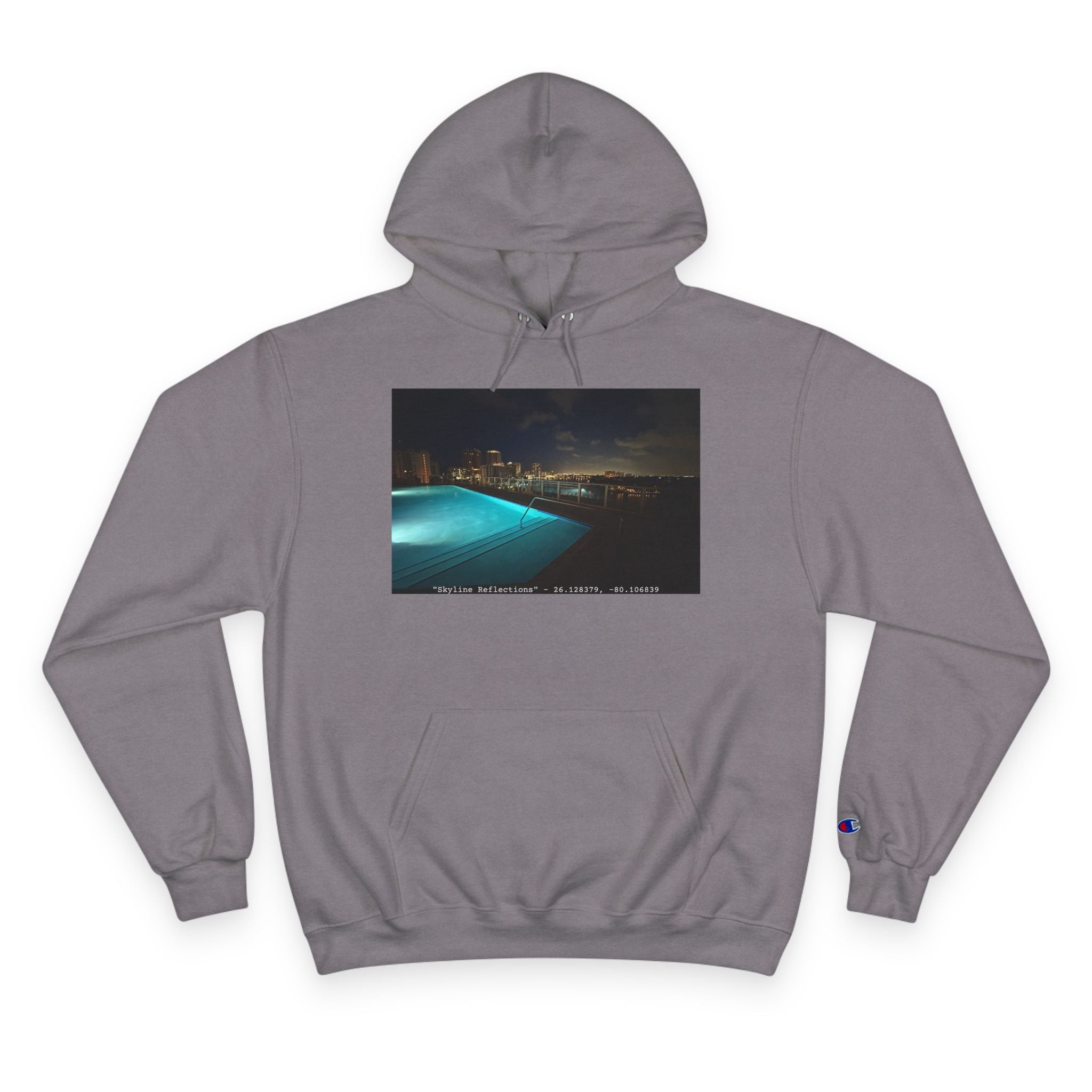 "Skyline Reflections" – Champion Edition Hoodie