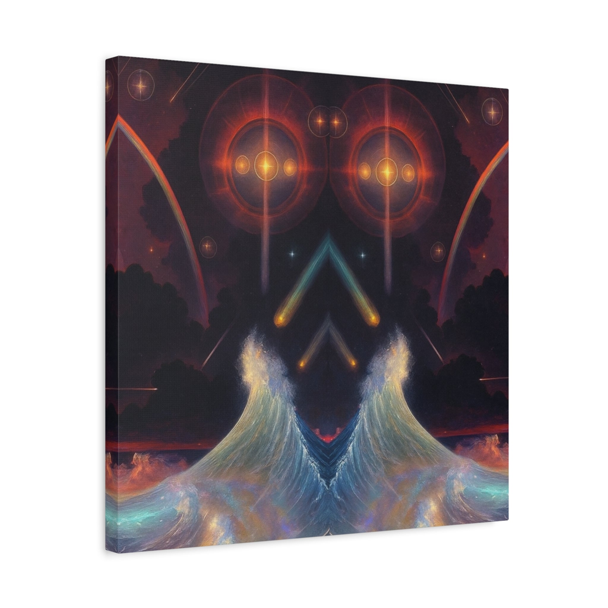 "Celestial Tides" – Gallery Canvas Print