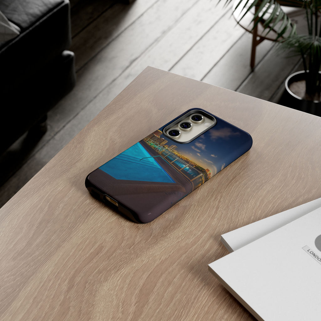 "Skyline Reflections" – Printed Phone Case