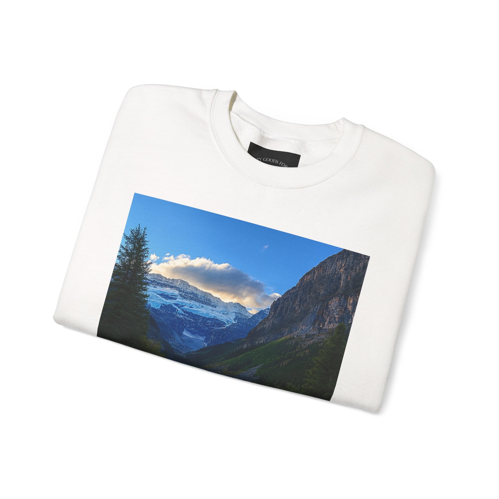 "Glacial Serenity" – Alpine Calm Crewneck