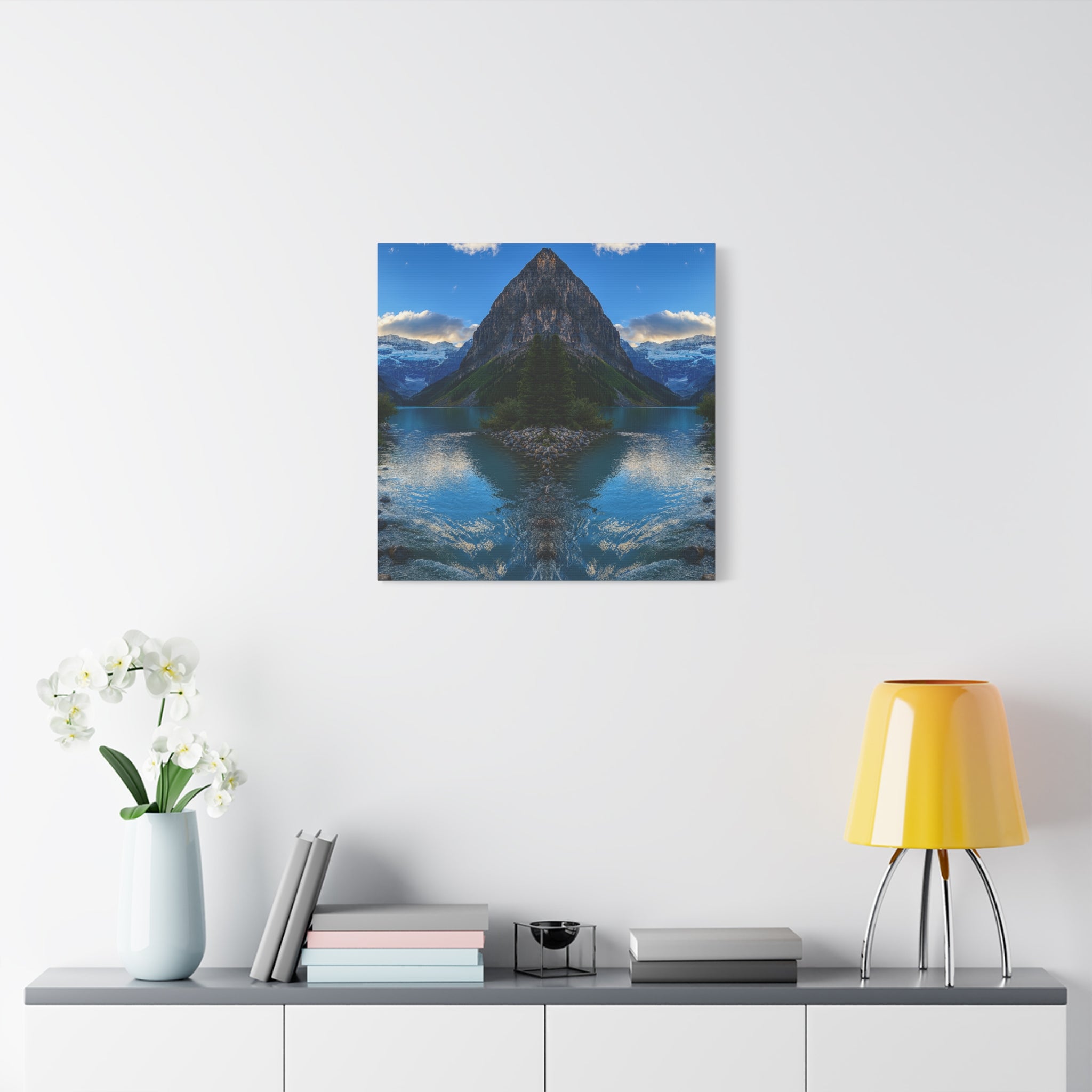 "Glacial Reflections" – Gallery Canvas Print