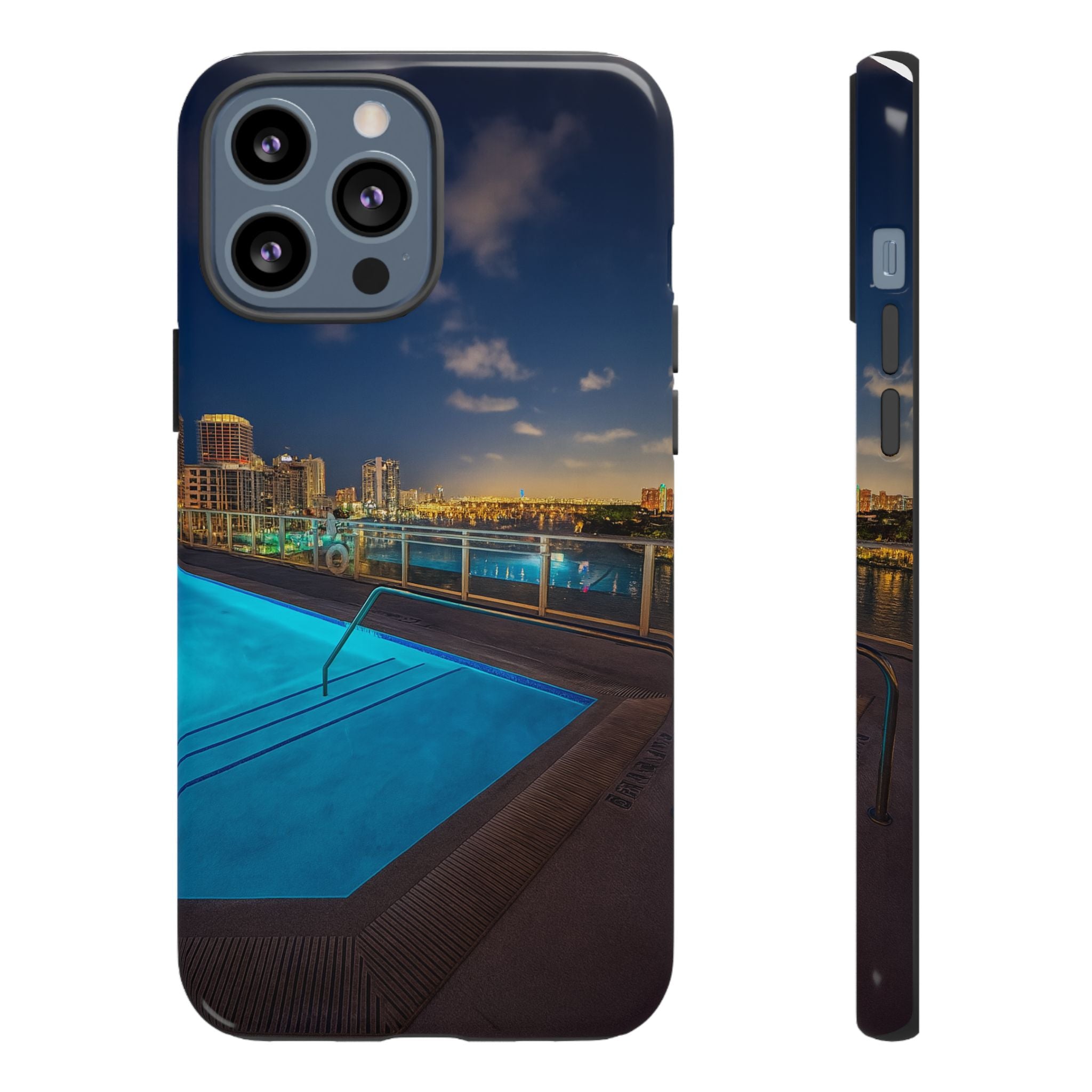 "Skyline Reflections" – Printed Phone Case