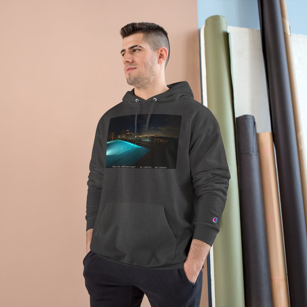 "Skyline Reflections" – Champion Edition Hoodie