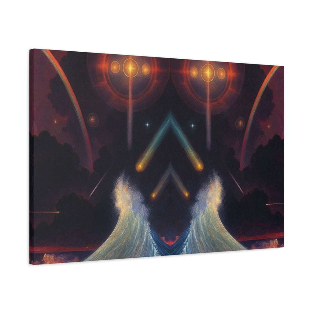 "Celestial Tides" – Gallery Canvas Print