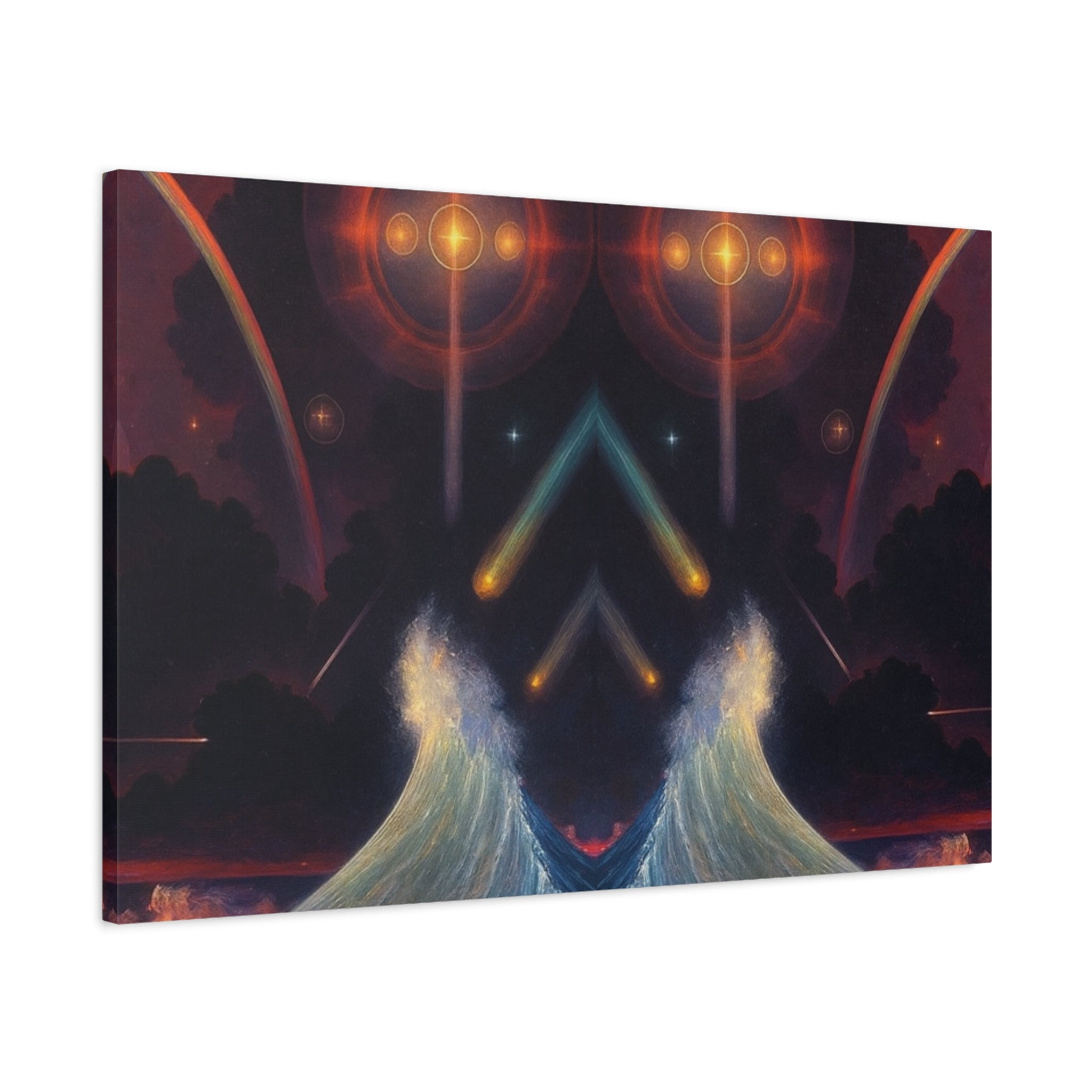 "Celestial Tides" – Gallery Canvas Print