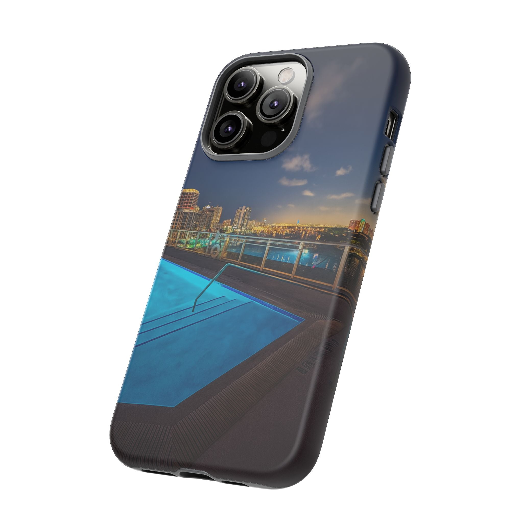 "Skyline Reflections" – Printed Phone Case