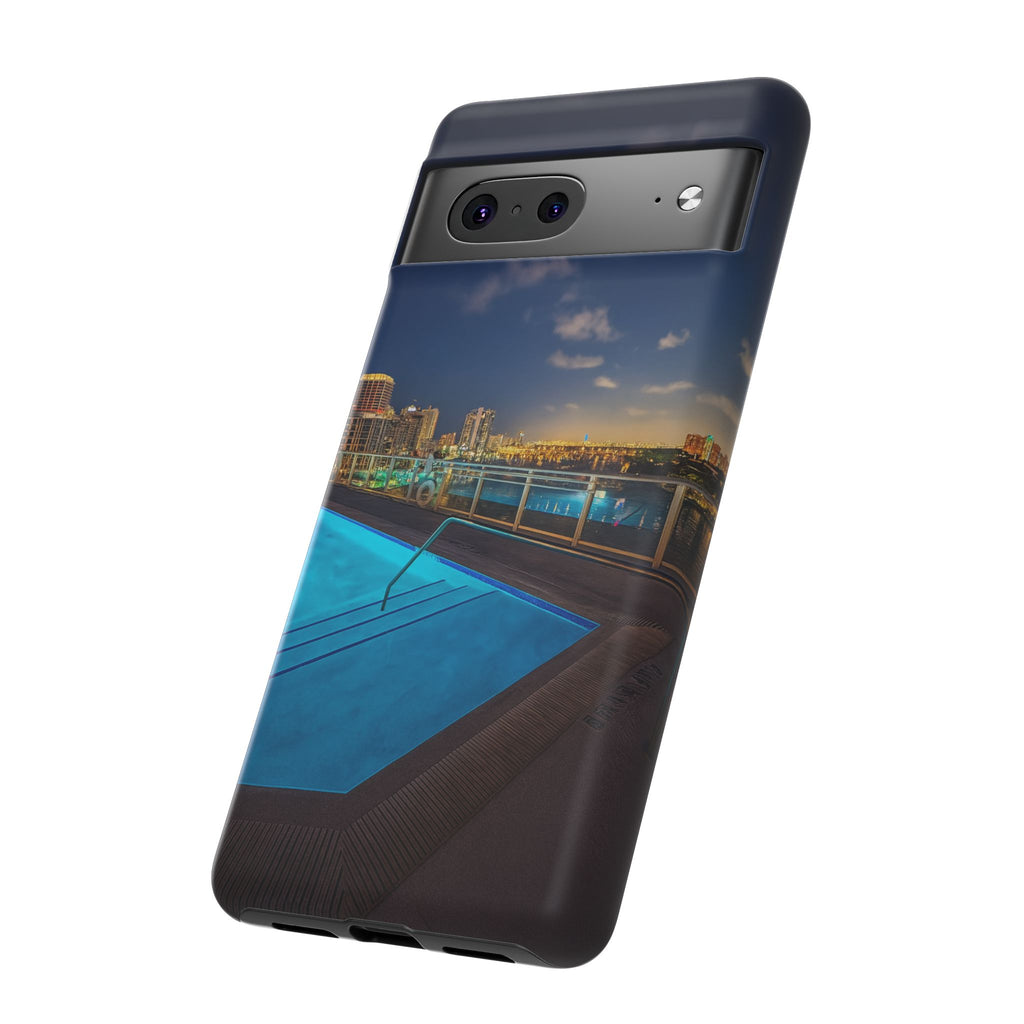 "Skyline Reflections" – Printed Phone Case