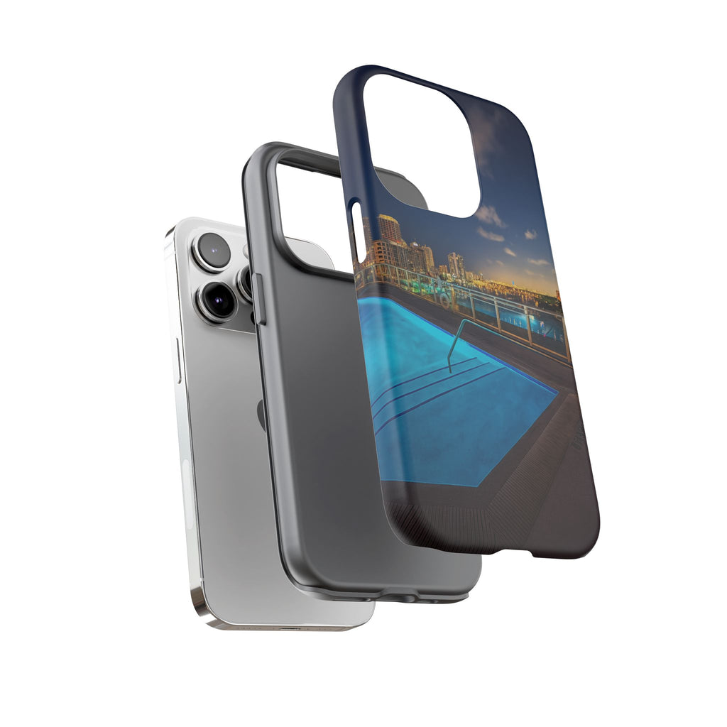 "Skyline Reflections" – Printed Phone Case
