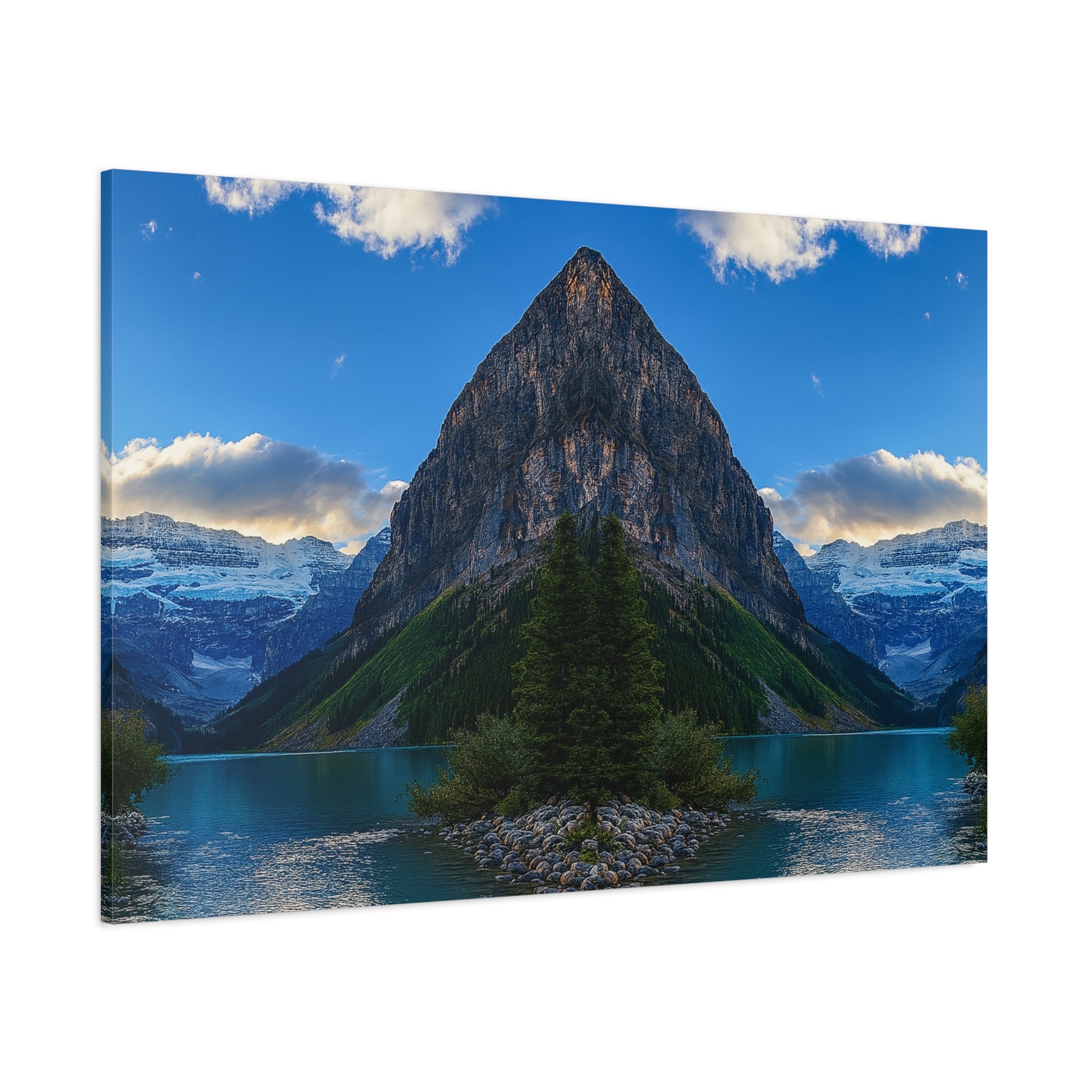 "Glacial Reflections" – Gallery Canvas Print