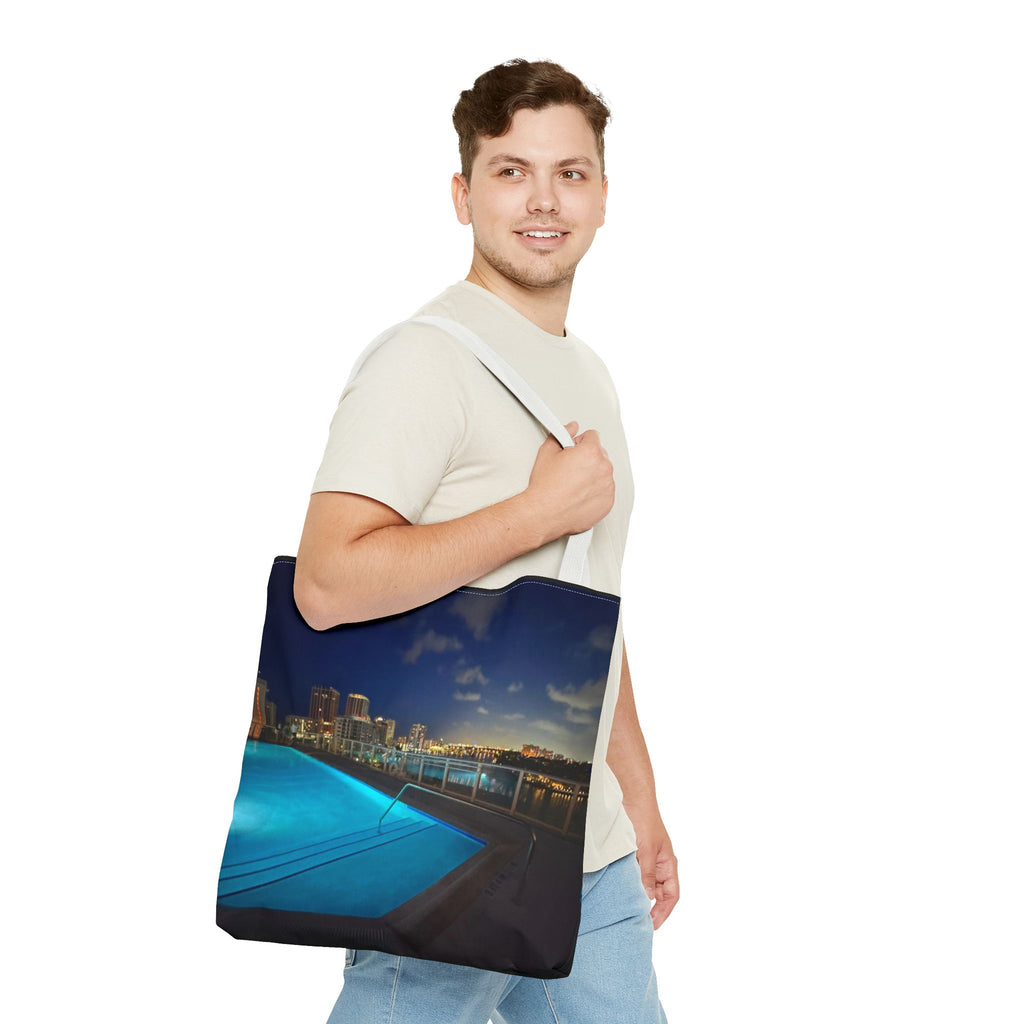 "Skyline Reflections" – Tote