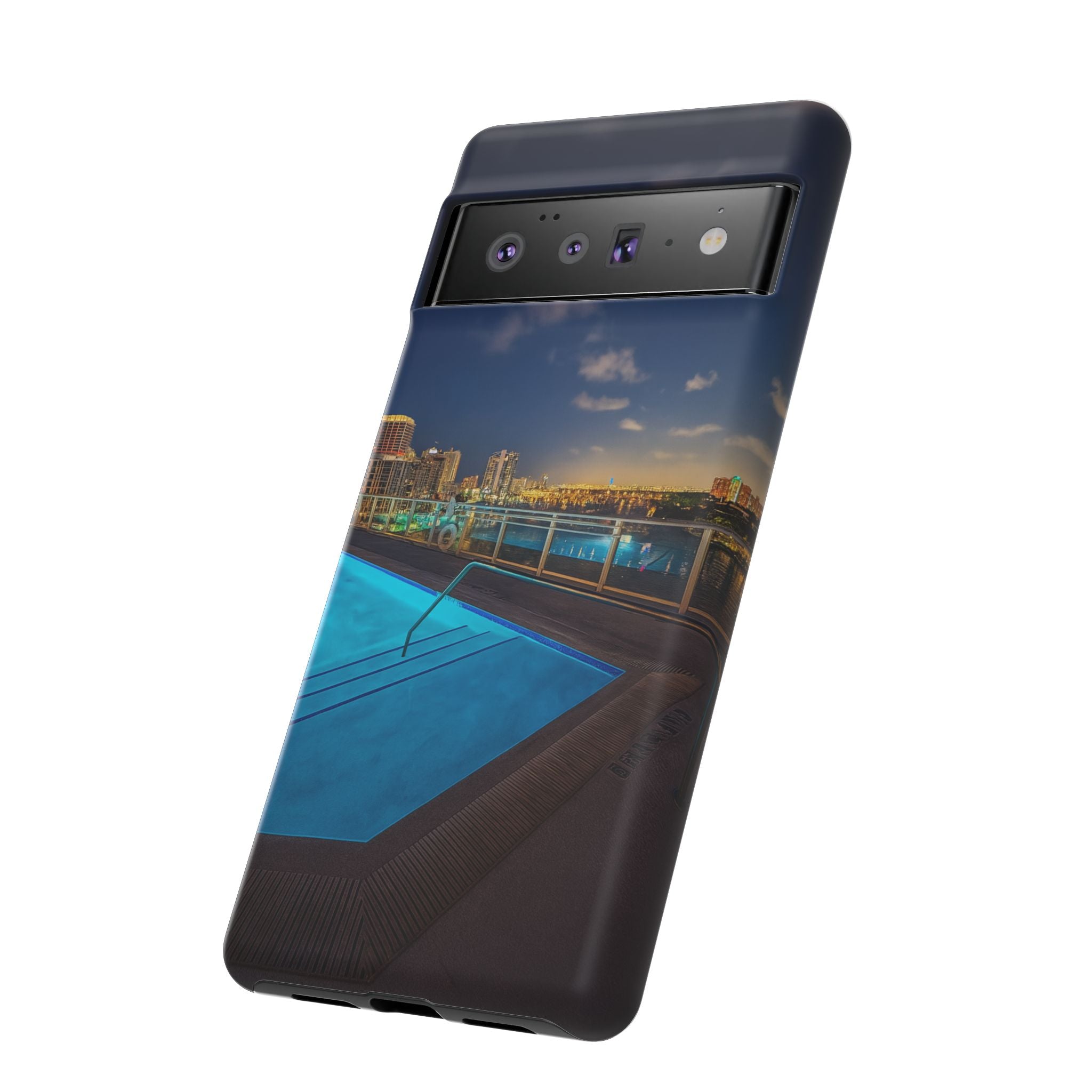 "Skyline Reflections" – Printed Phone Case