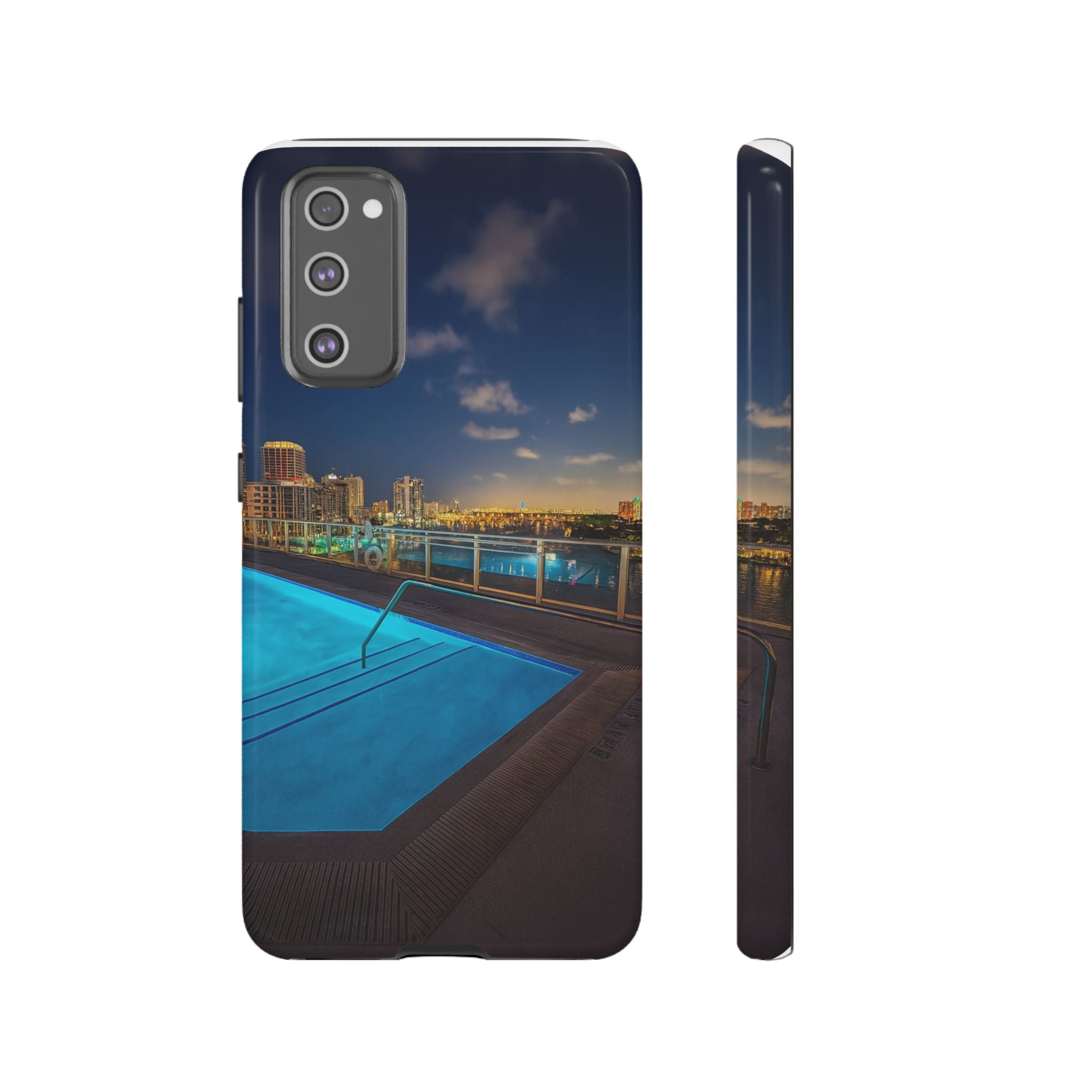 "Skyline Reflections" – Printed Phone Case