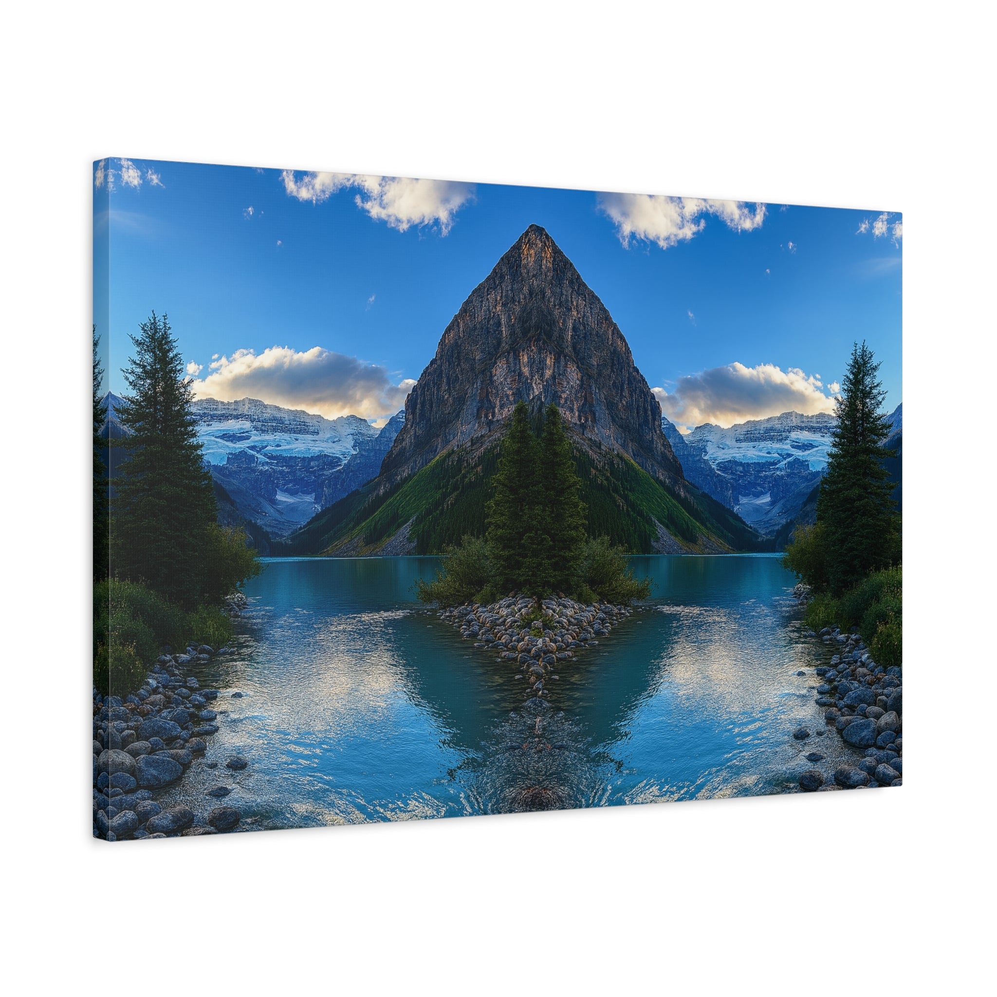 "Glacial Reflections" – Gallery Canvas Print