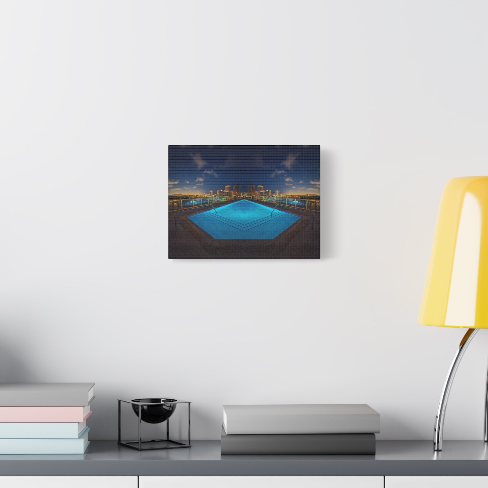 "Skyline Reflections" – Gallery Canvas Print