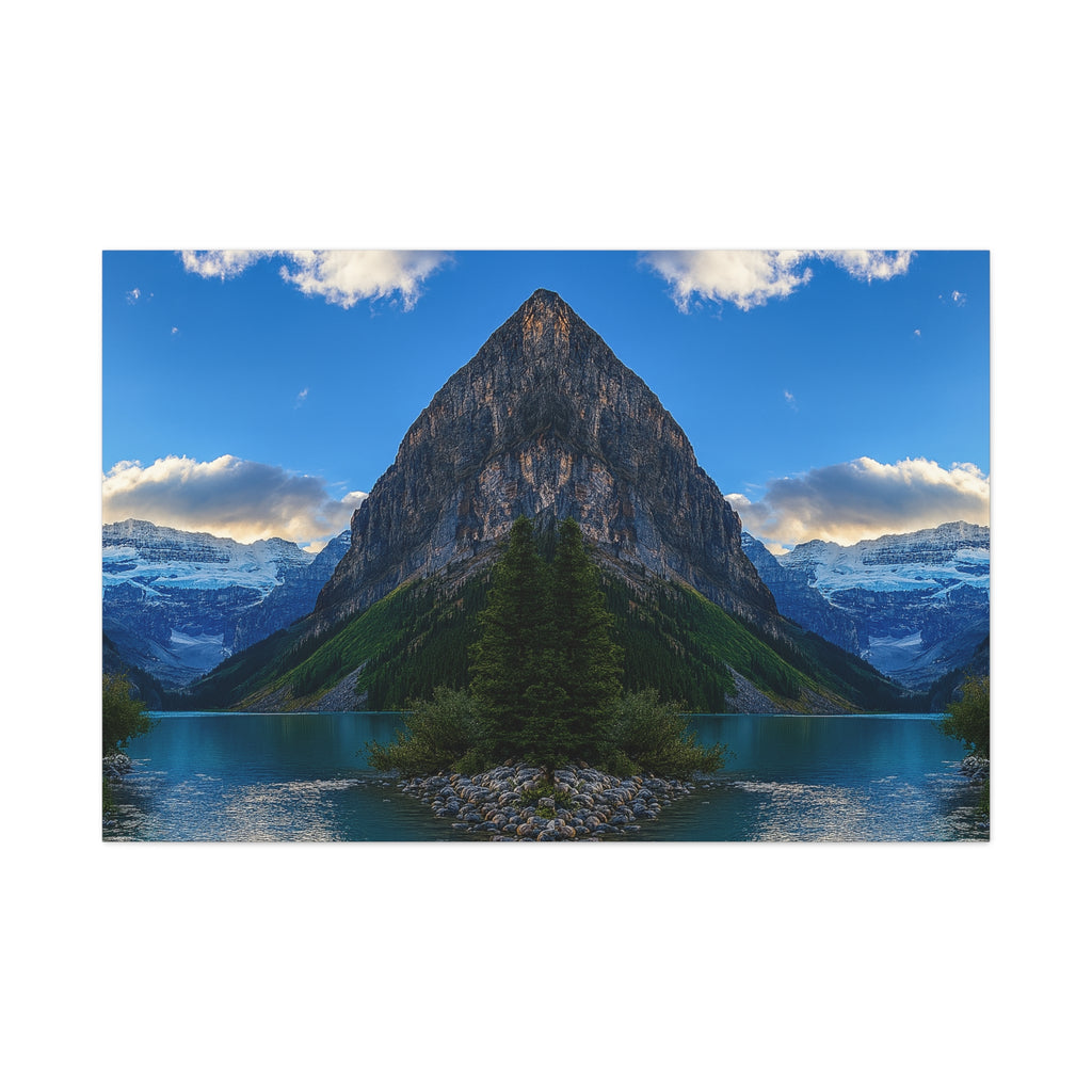 "Glacial Reflections" – Gallery Canvas Print