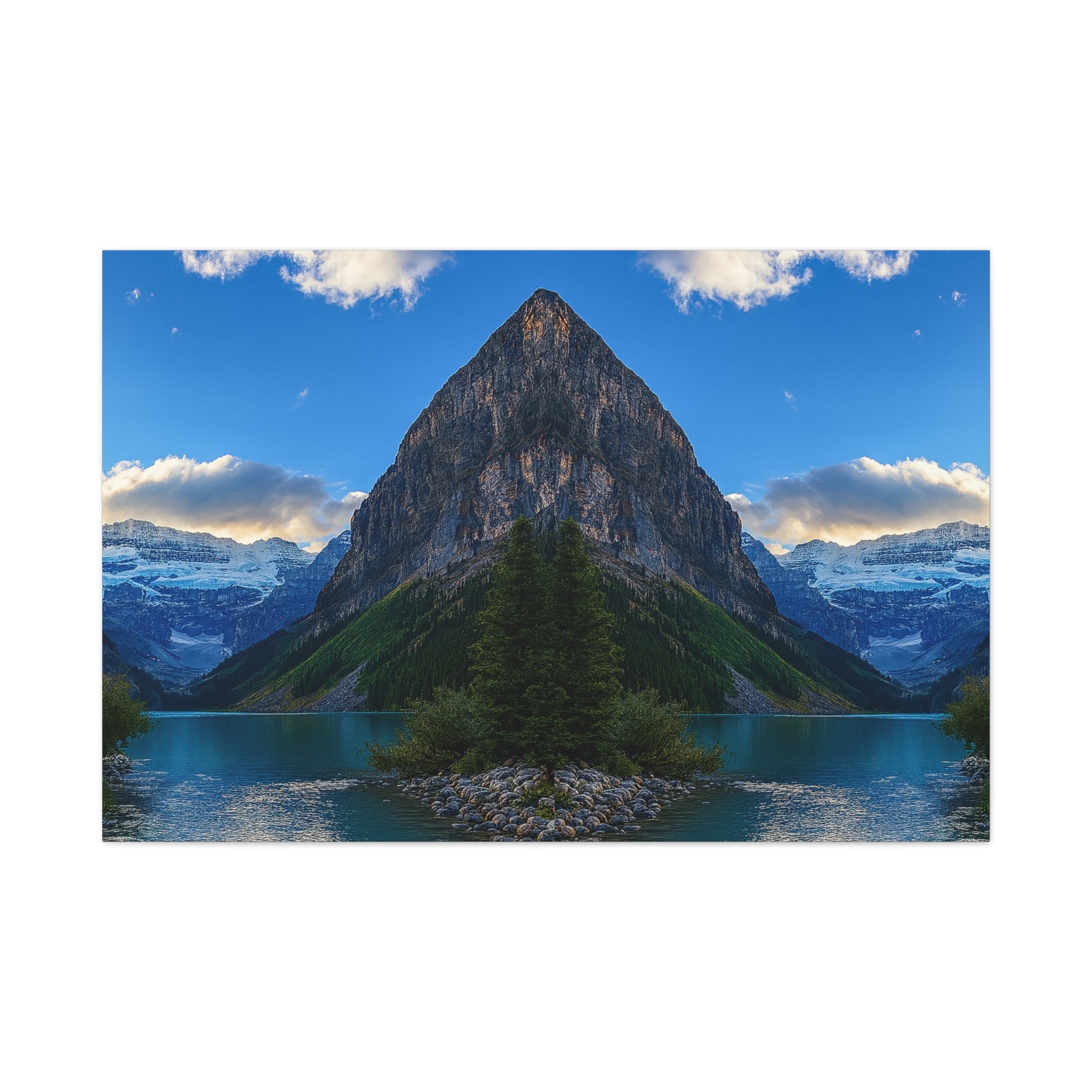 "Glacial Reflections" – Gallery Canvas Print