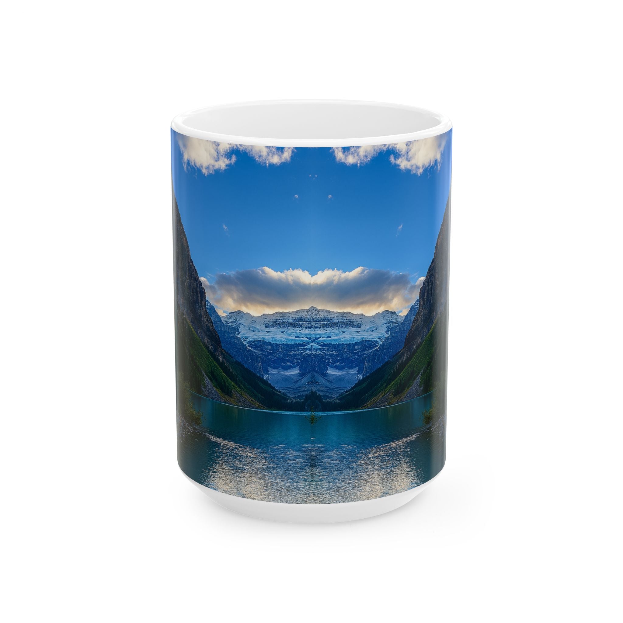 "Glacial Serenity" – Ceramic Mug