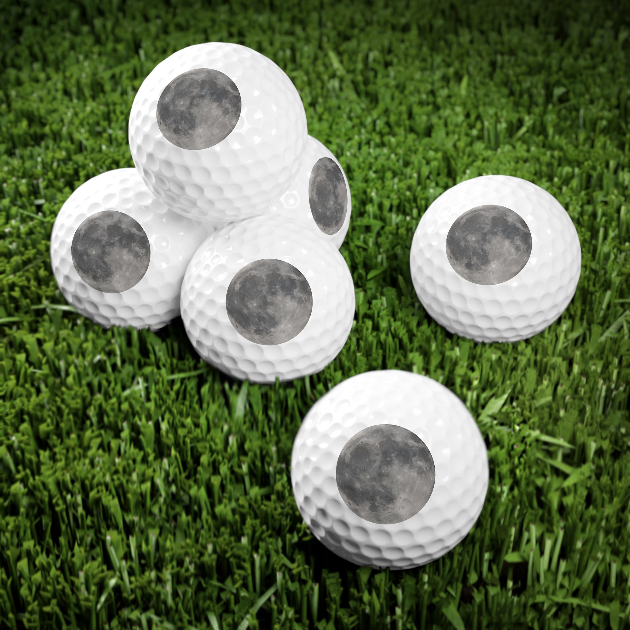 "Fore Moon" - Golf Balls