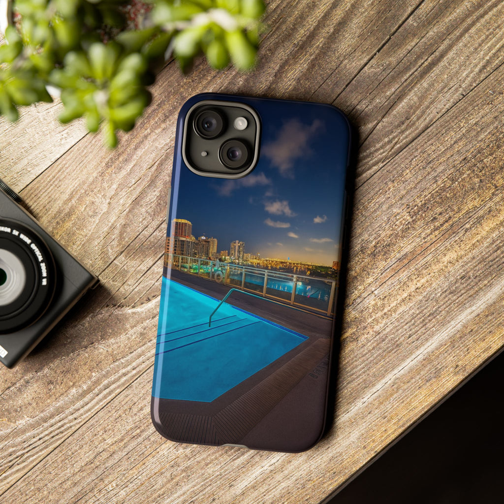 "Skyline Reflections" – Printed Phone Case